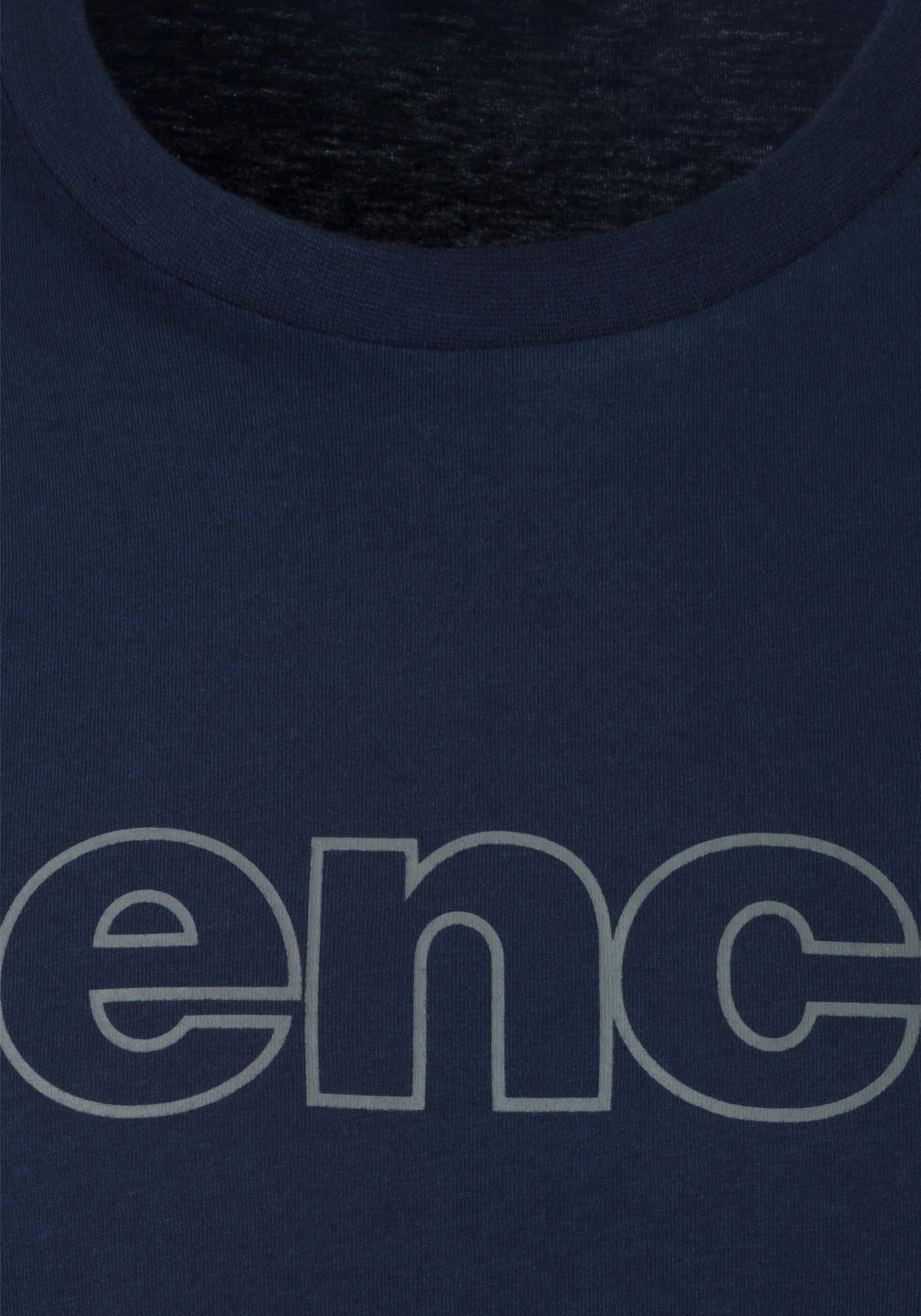 Bench. Loungewear T-Shirt - grau-meliert, navy