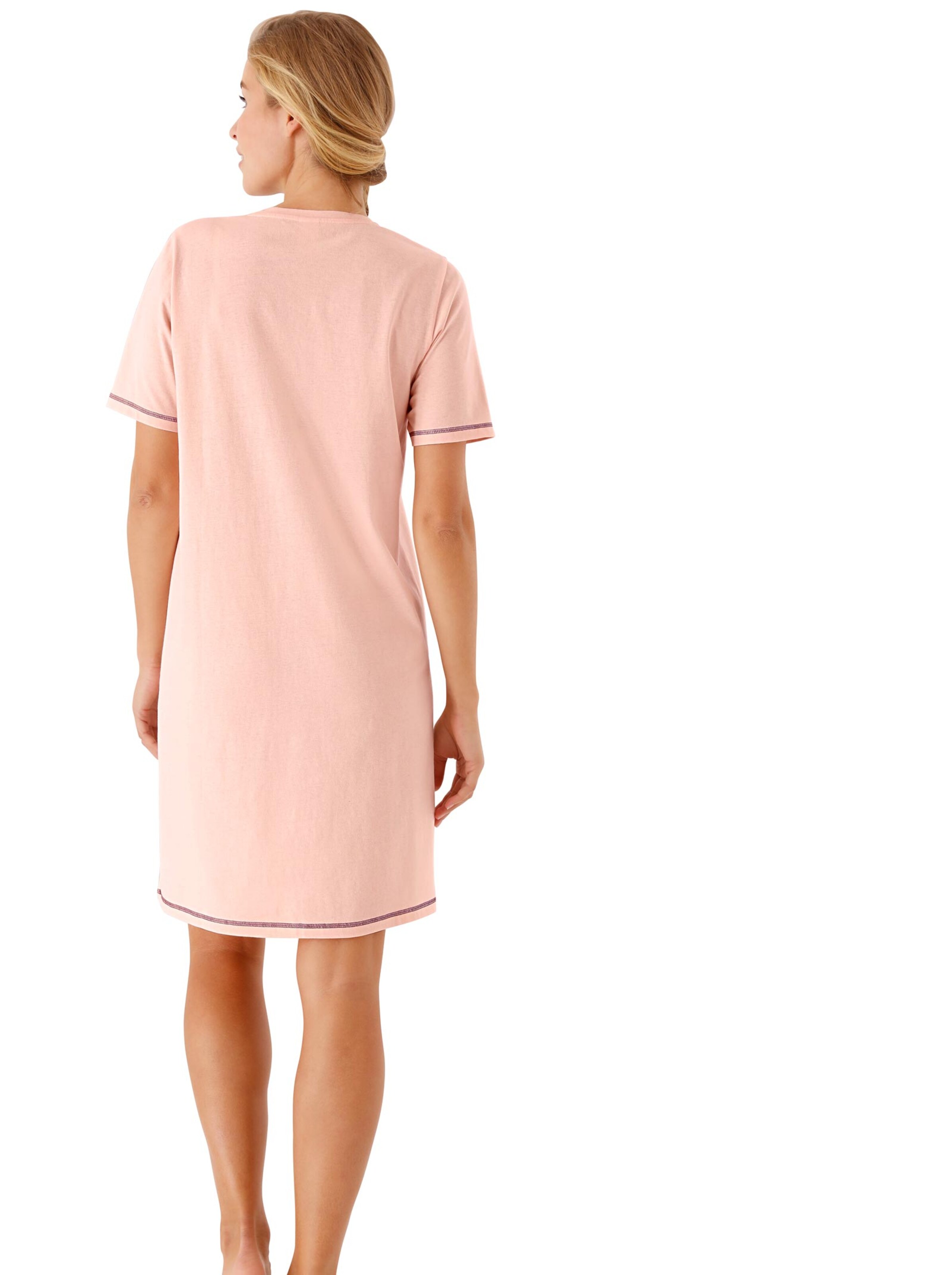 Nachthemden - rosé + bordeaux