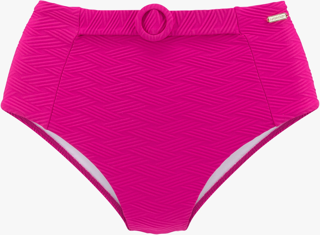 Sunseeker Bas de maillot de bain taille haute - fuchsia