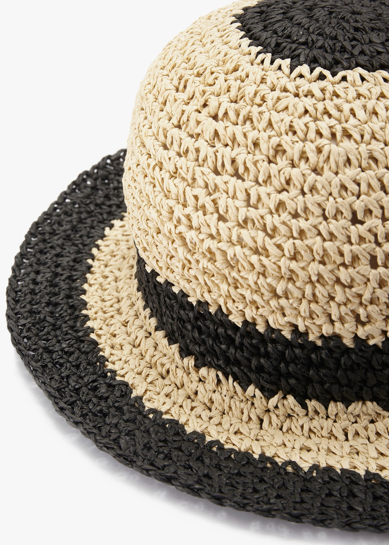 LASCANA Chapeau de paille - beige/noir