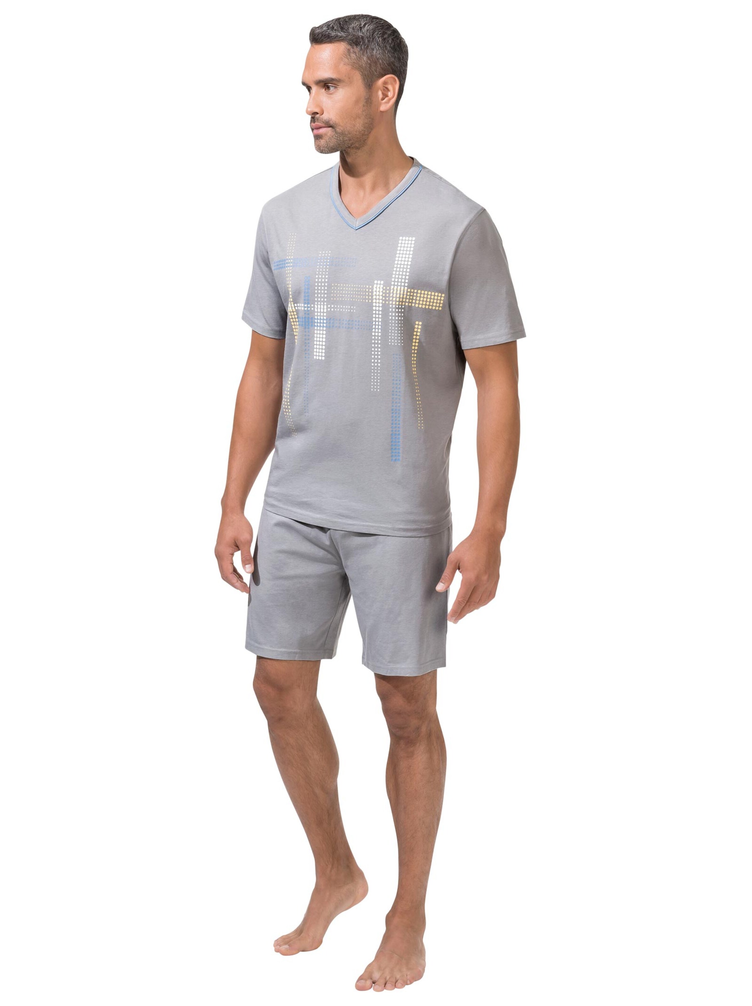 wäschepur Shortys - grau + marine