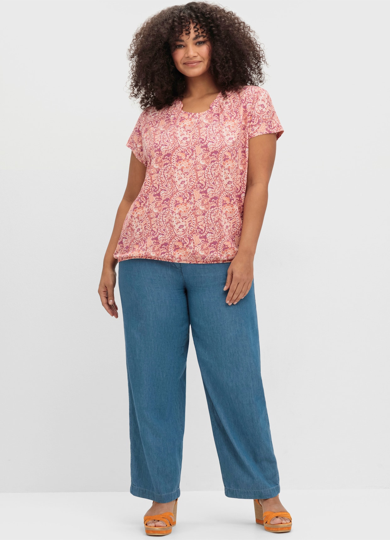 Culotte - blue-bleached