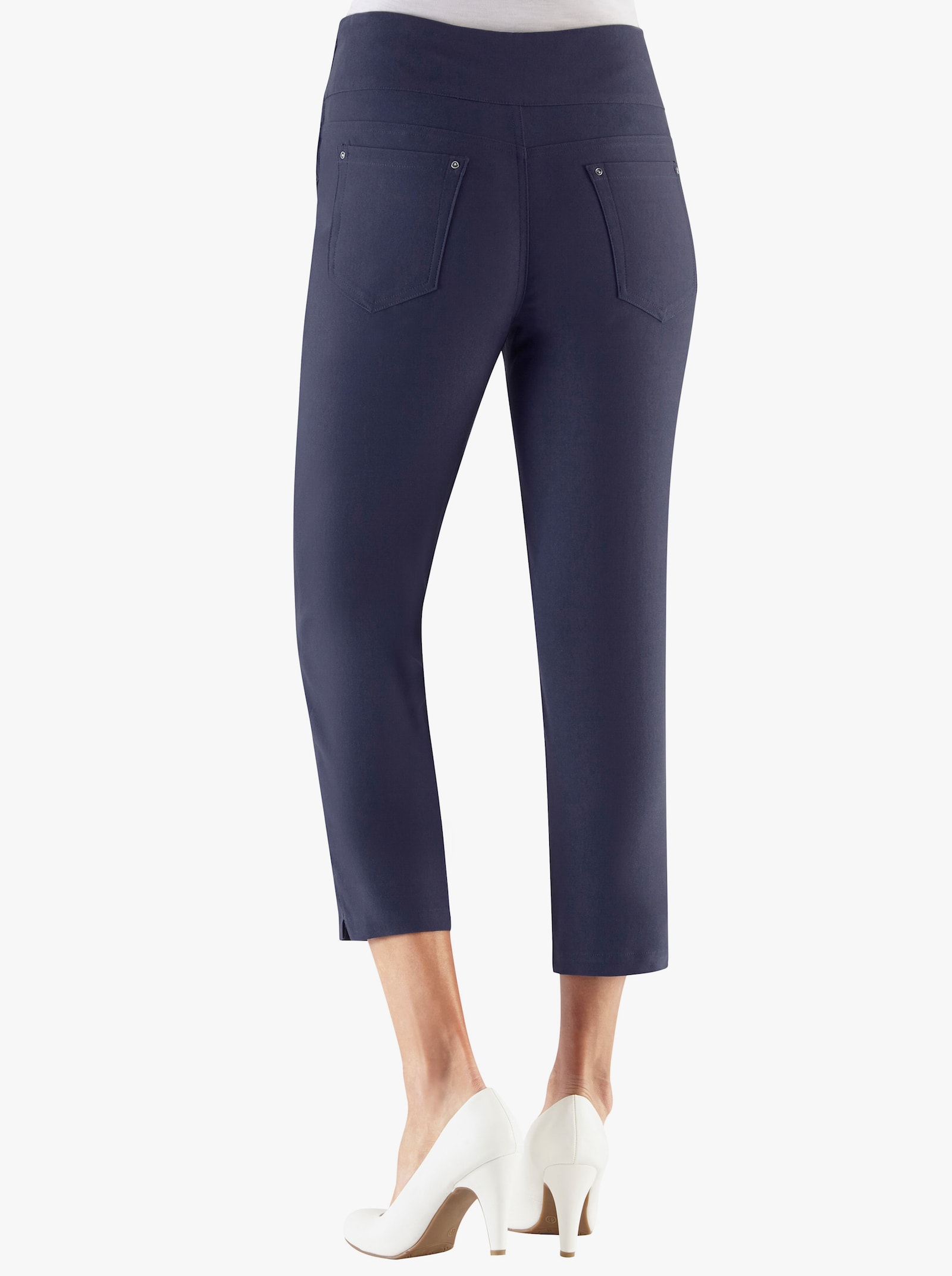 Stretch-Hose in Wadenlänge - marine