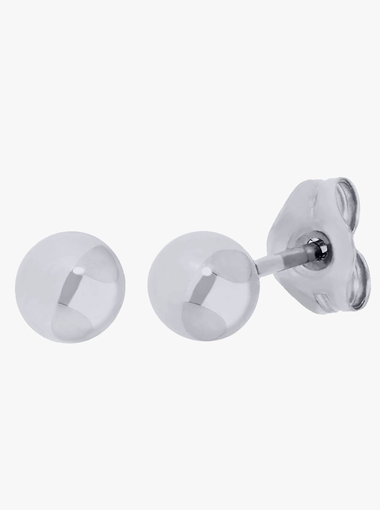 Ohrstecker - Weissgold 375