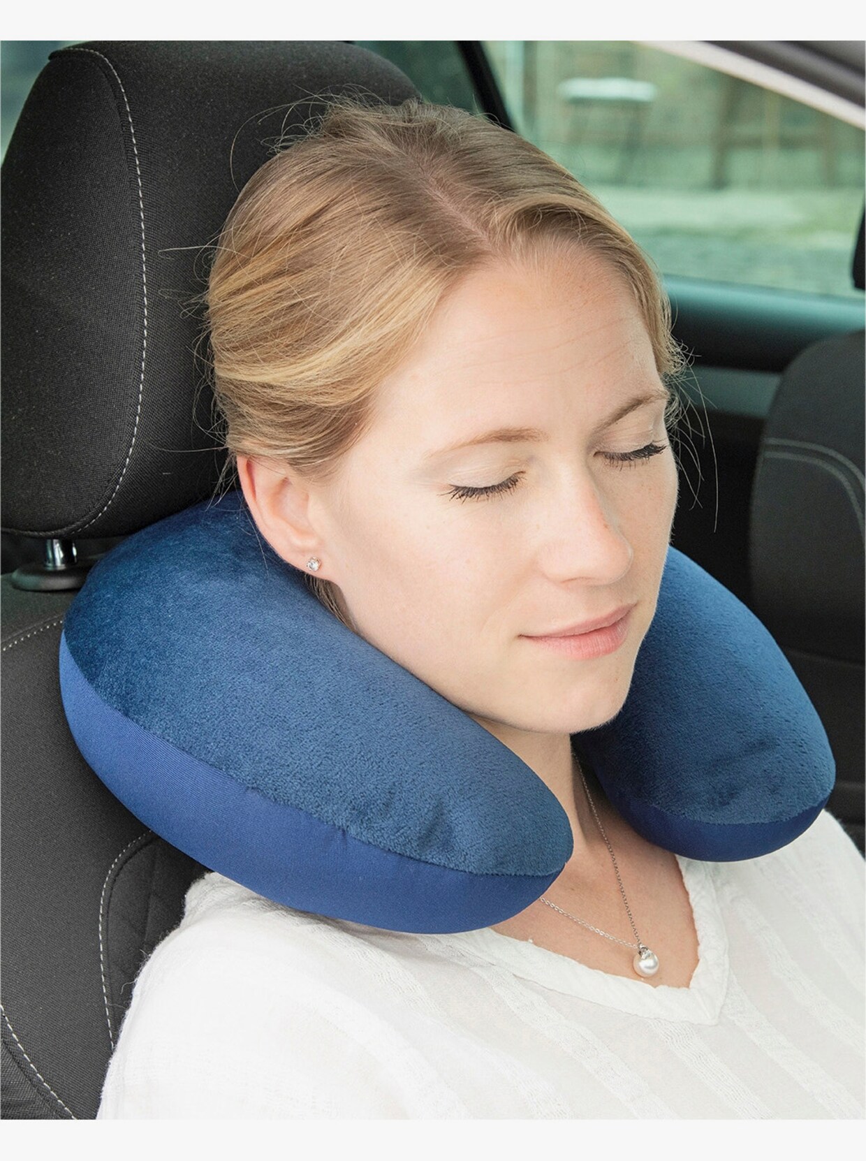 heine home Coussin nuque - bleu