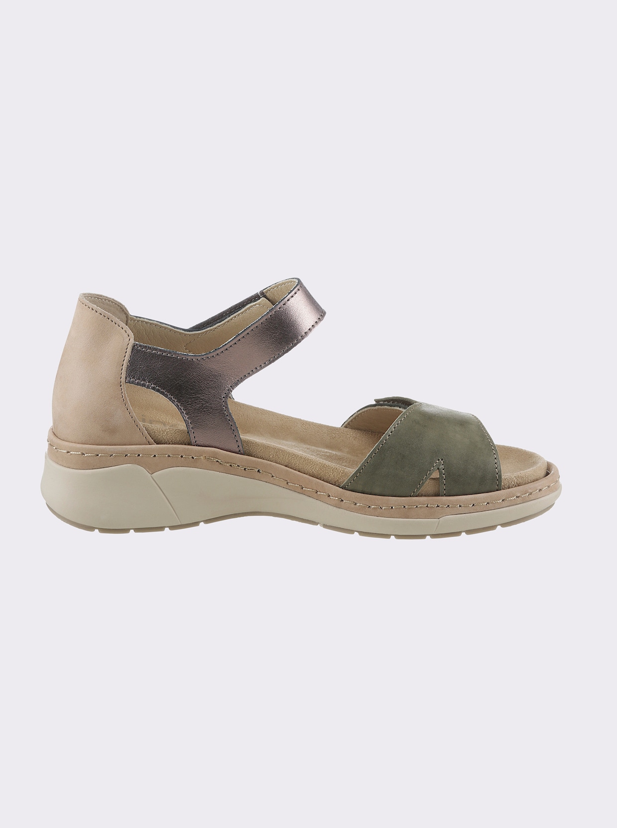 heine Sandale - khaki-sand