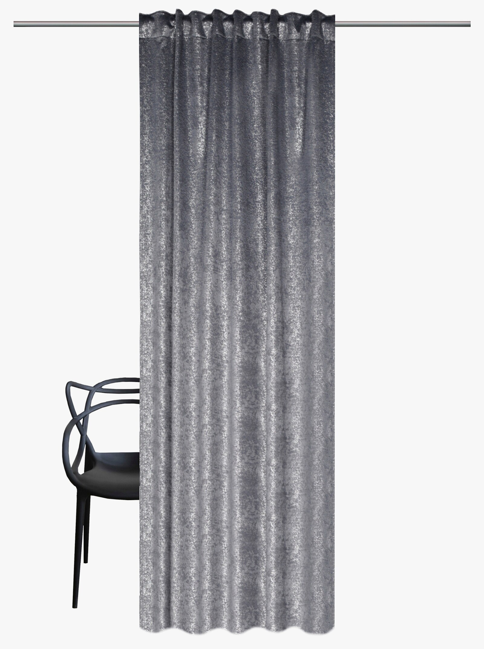 heine home Thermo-Vorhang - grau