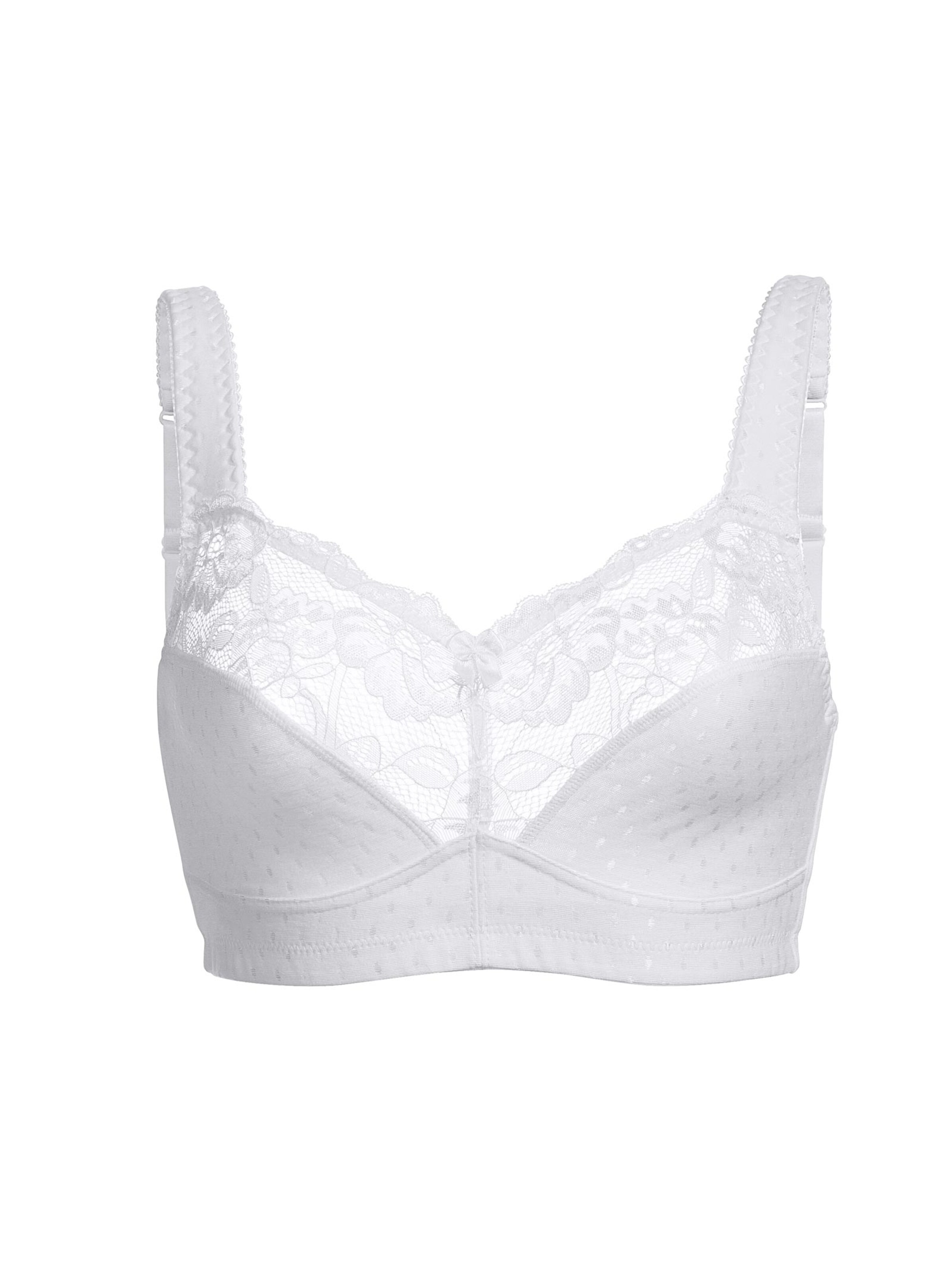 BH ohne Bügel - weiß