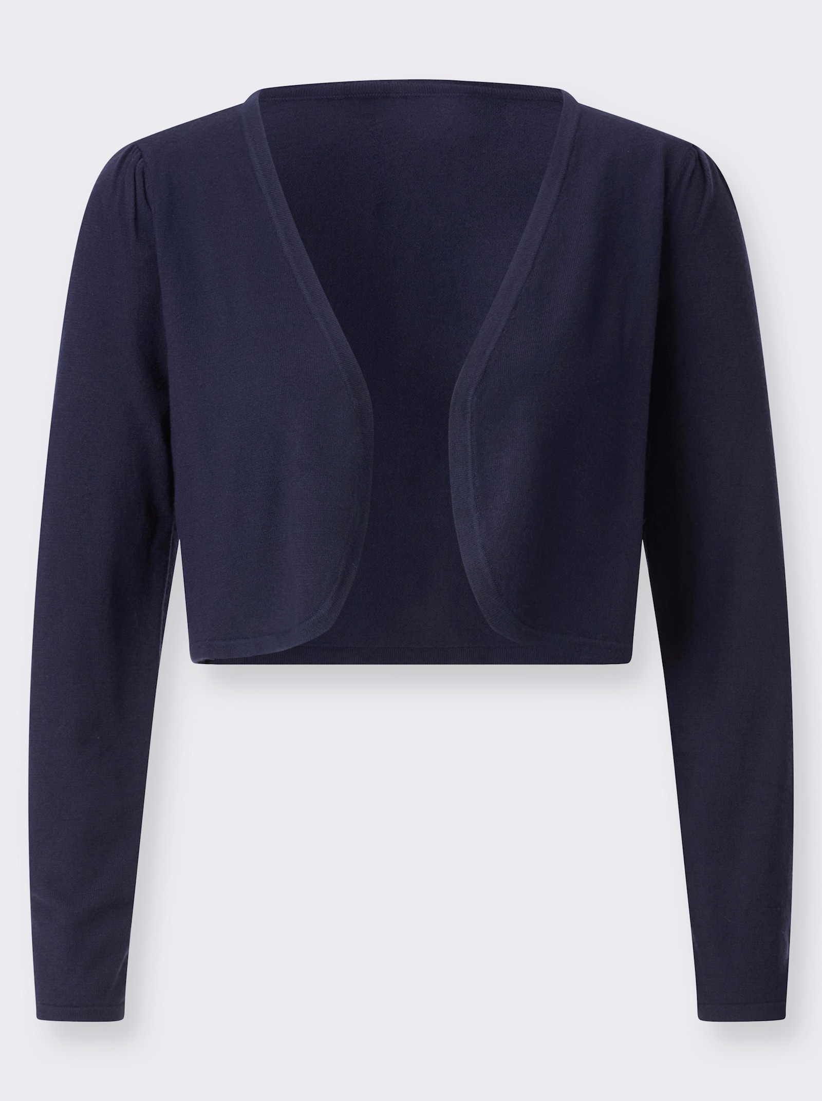 Bolero in offener Form - marine