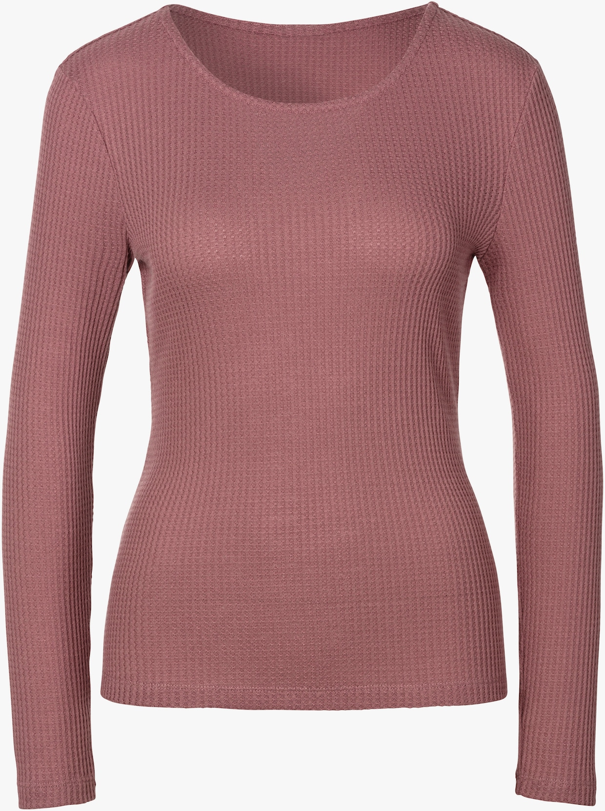 LASCANA T-shirt manches longues - mauve, marine