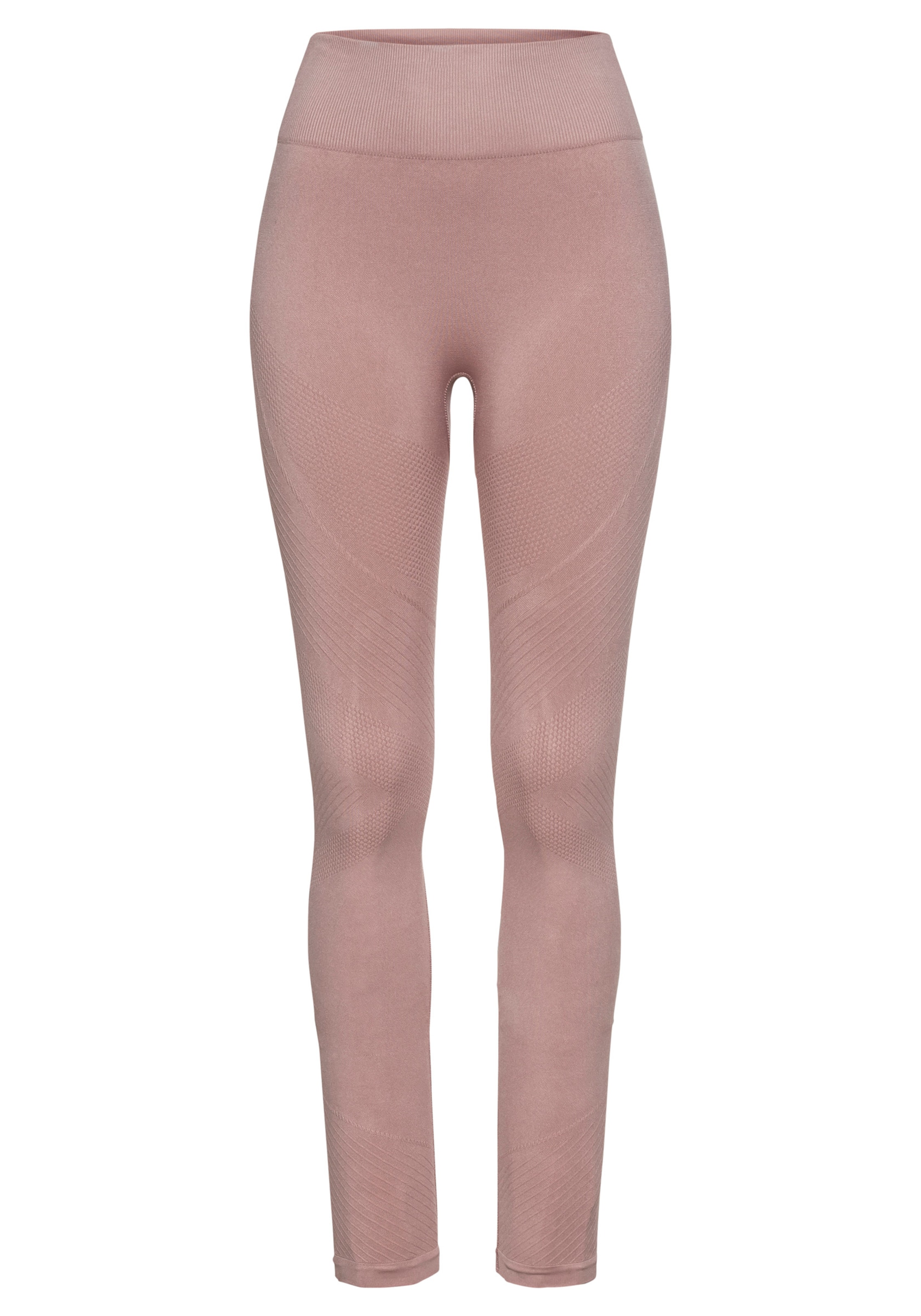 Gin Set günstig Kaufen-Seamless Leggings in mauve von LASCANA. Seamless Leggings in mauve von LASCANA <![CDATA[Leggings von Lascana im nahtlosen Design für viel Tragekomfort. Breites, elastisches, geripptes Bündchen für zusätzlichen Halt. Vielseitig kombinier- und einsetzba