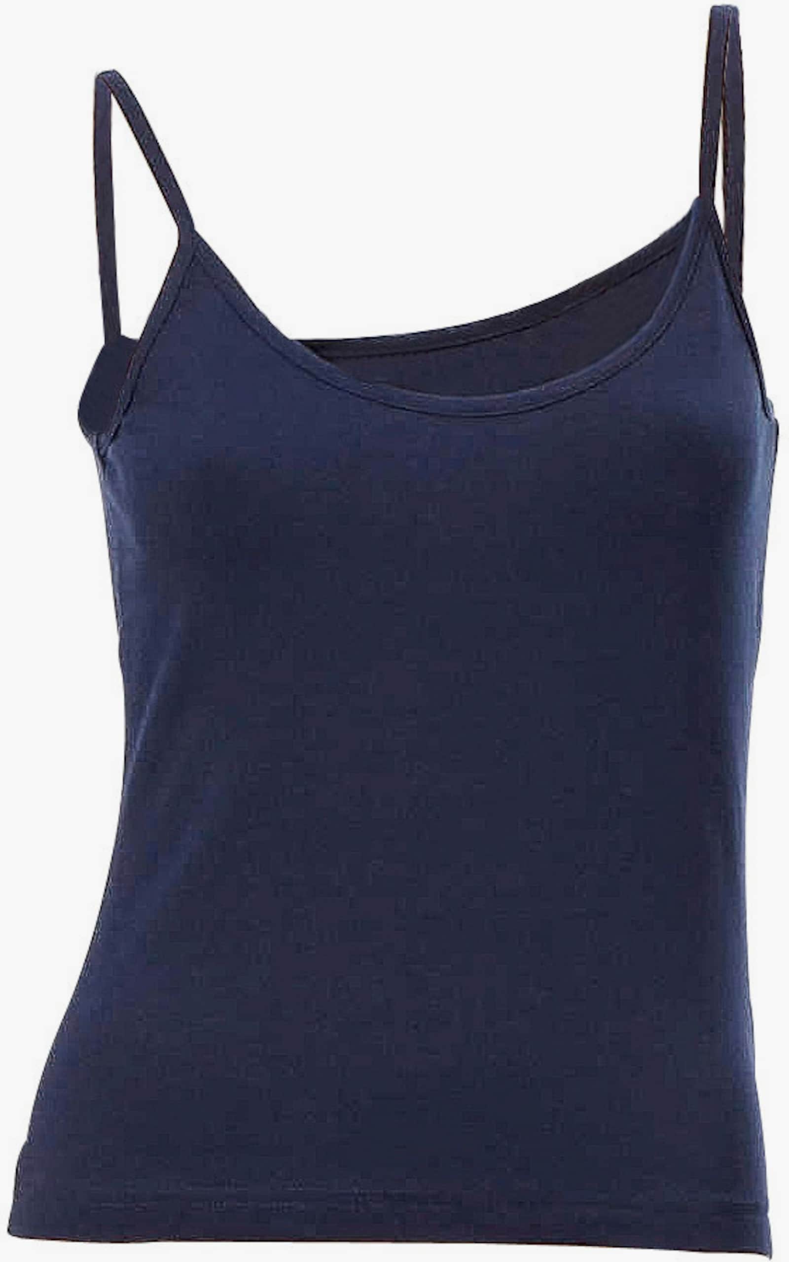 heine Spaghettitop in figurbetontem Schnitt - marine