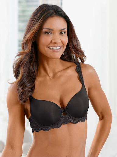 Nina von C. Dirndl-BH mit Push-up-Effekt - schwarz
