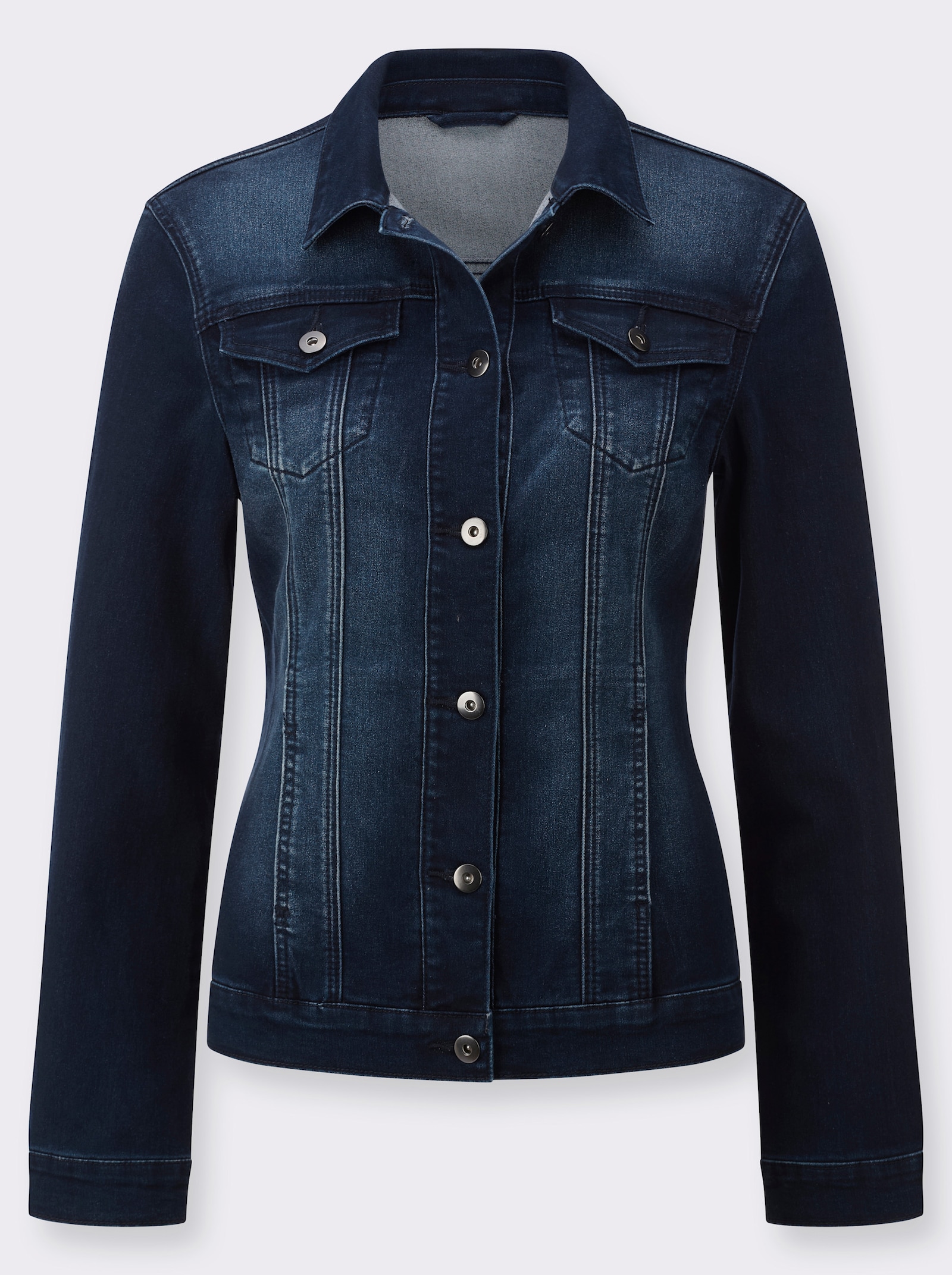 Jeansjacke elastische Qualität - dark blue