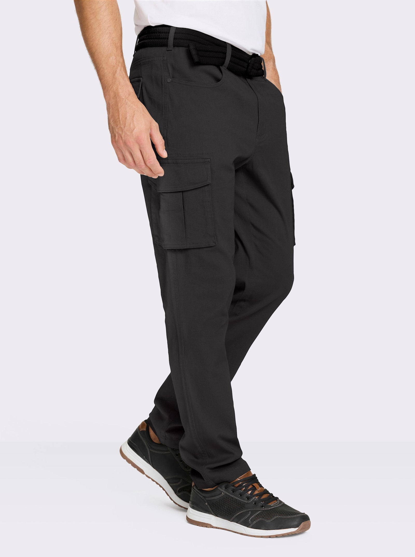 Catamaran Cargohose mit Klettverschluss-Taschen - graphit