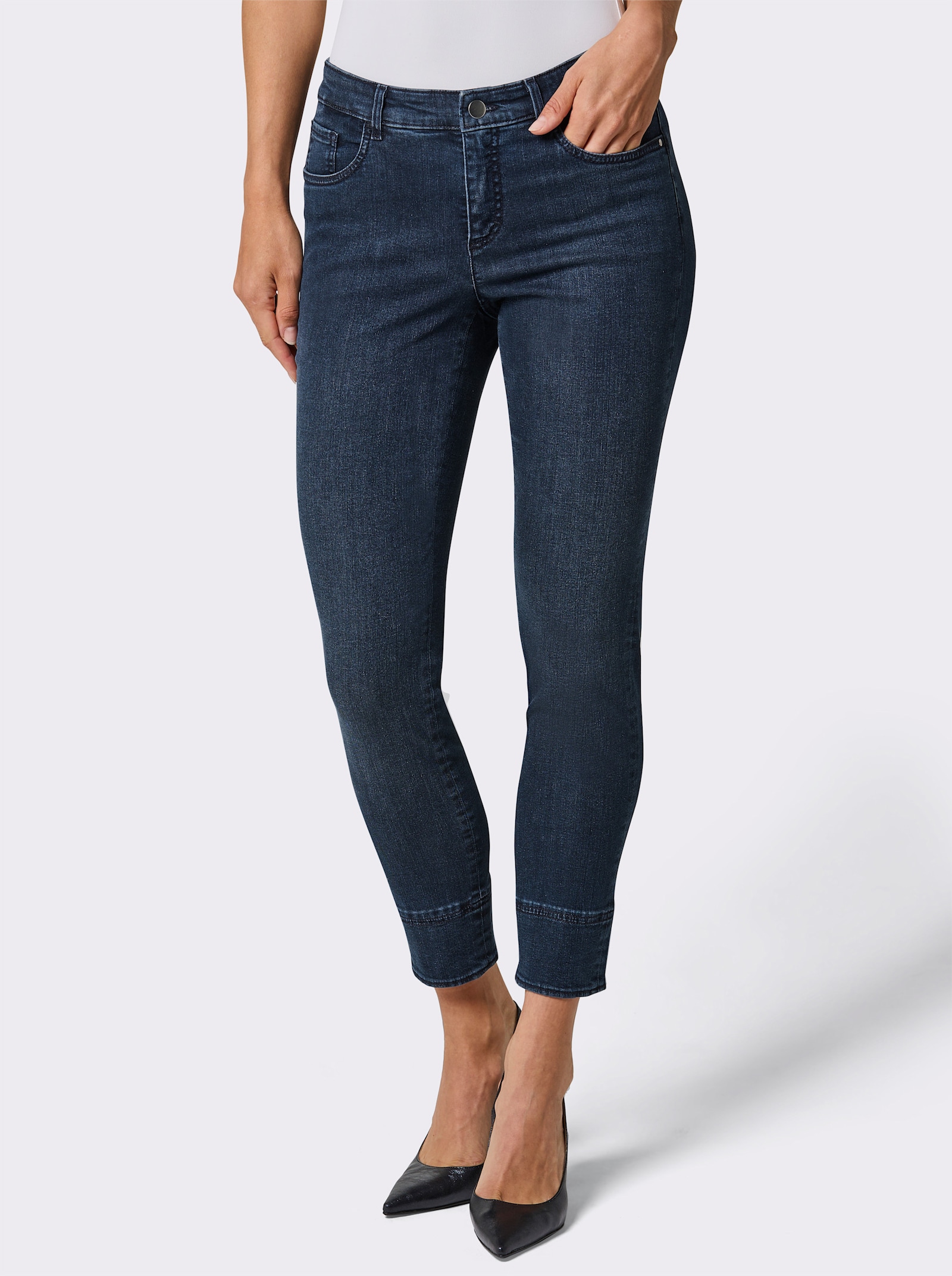 Ascari Jeans in Stretch-Denim-Qualität - dark blue