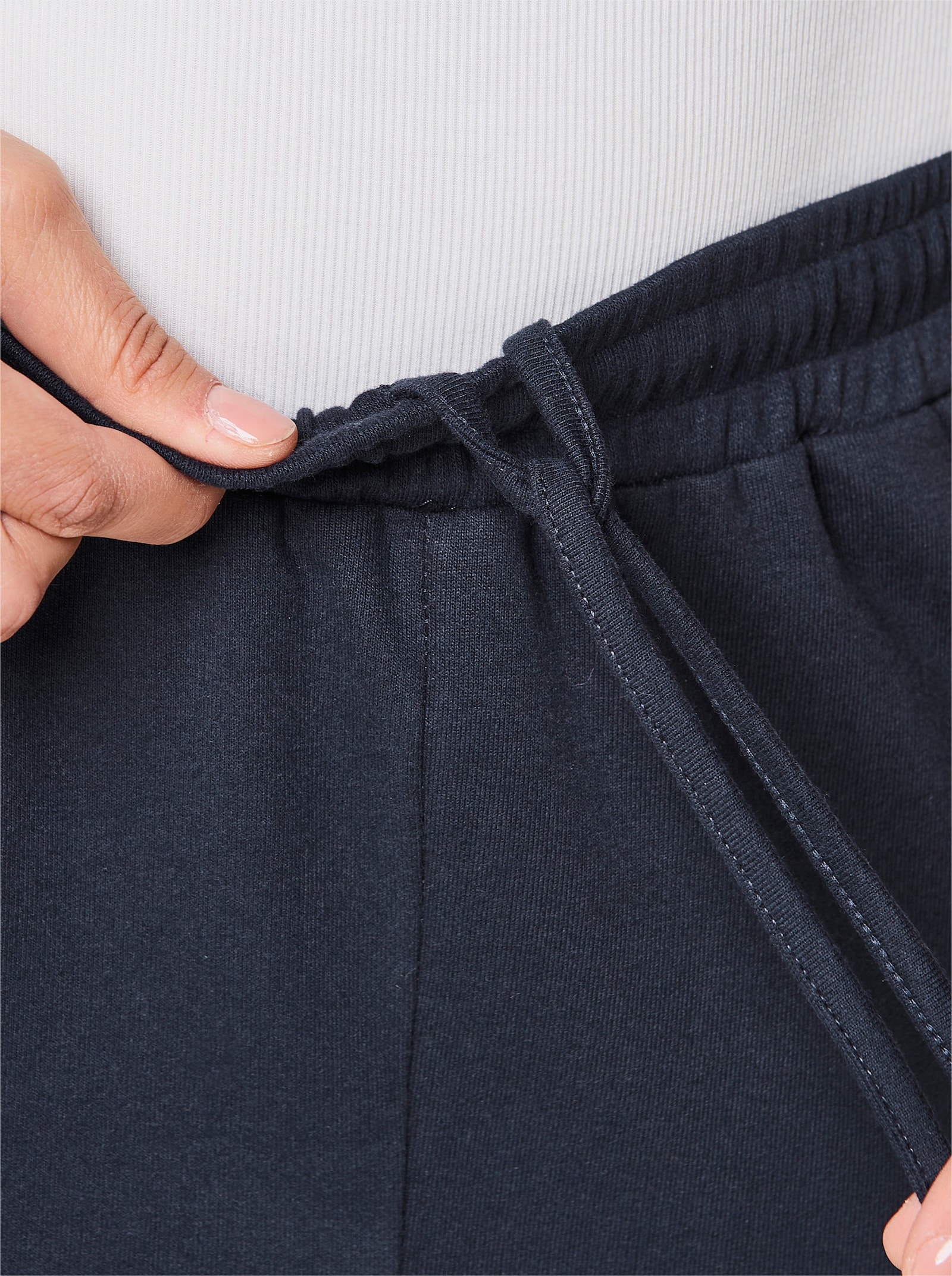 Catamaran Sports Freizeithose mit Kontraststreifen - marine