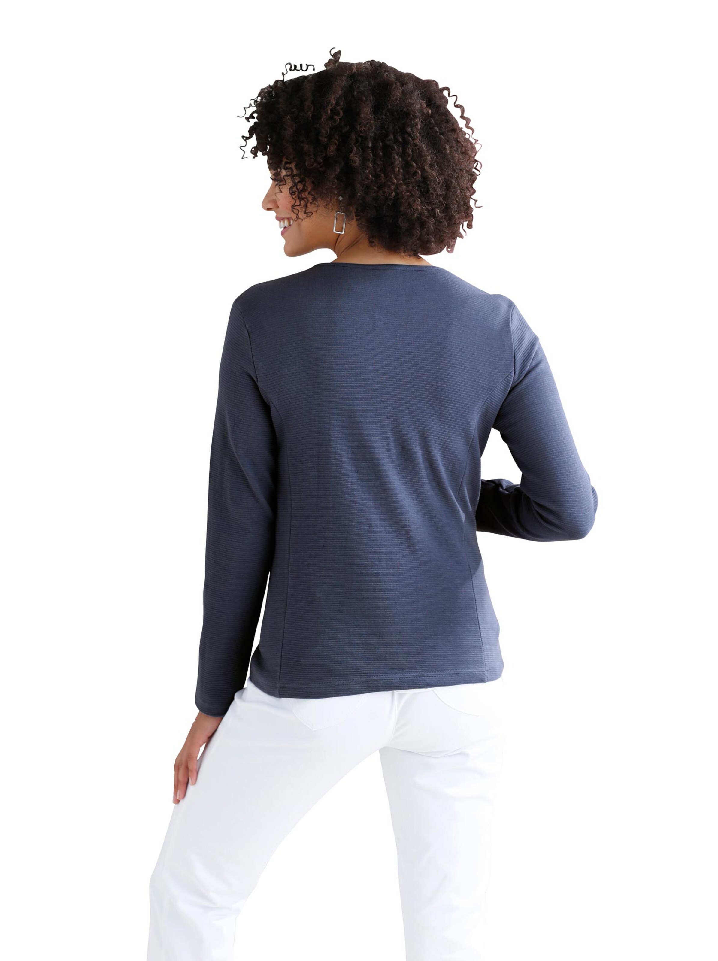 Shirtjacke - rauchblau