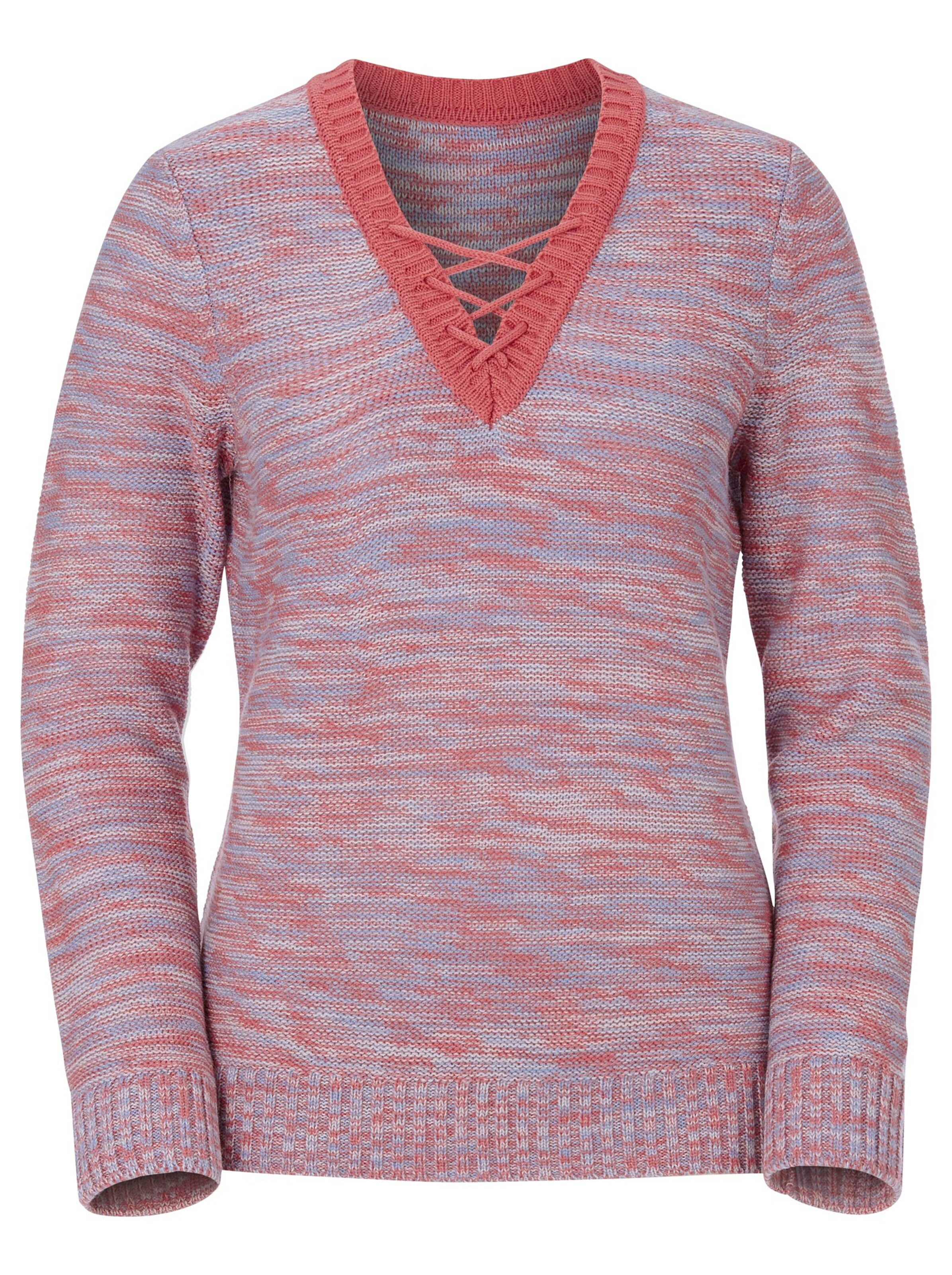 Pullover - koralle-meliert