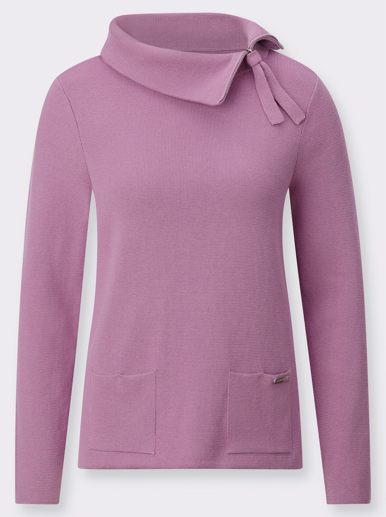 Pullover met lange mouwen - orchidee