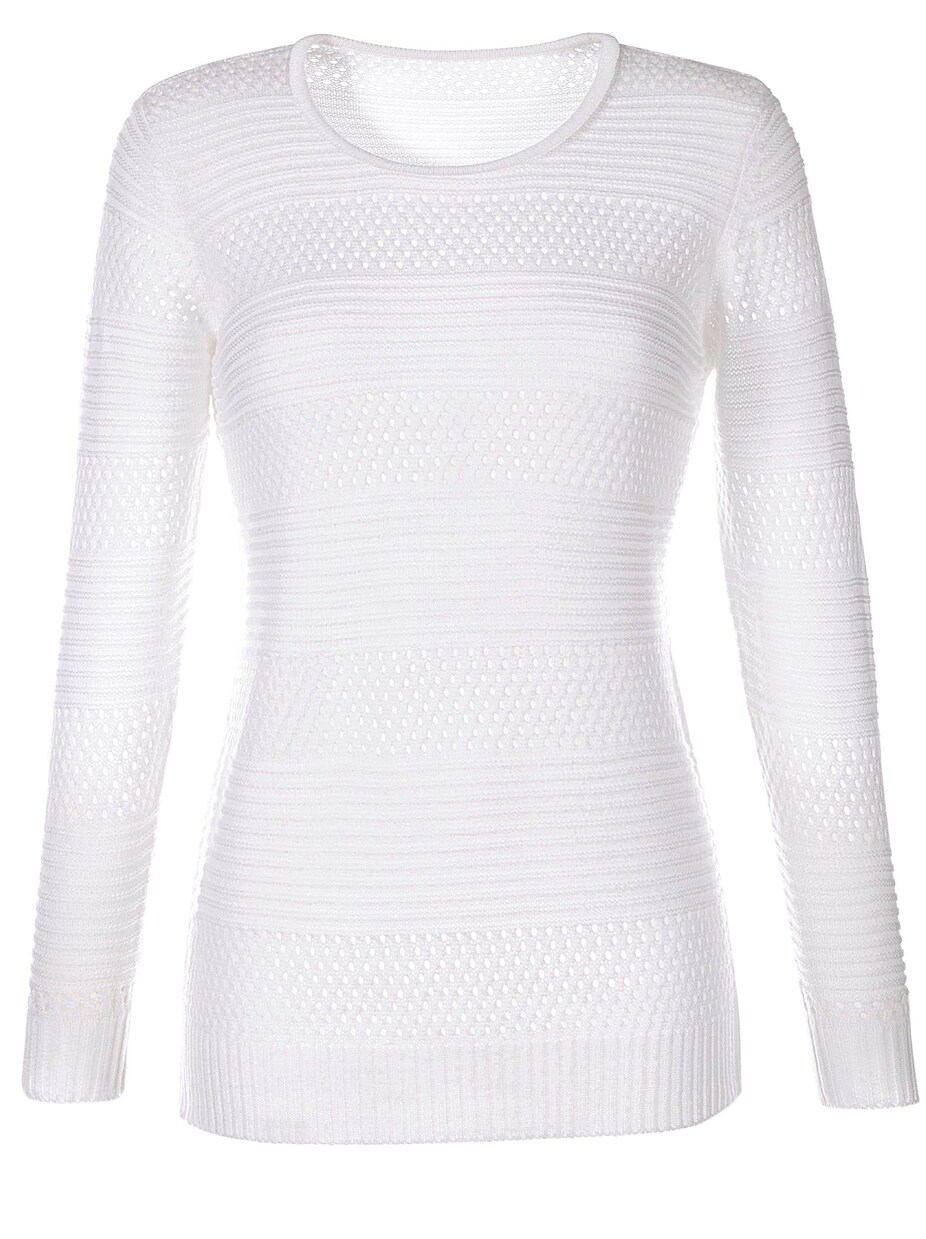 Pullover in weiß | WITT WEIDEN