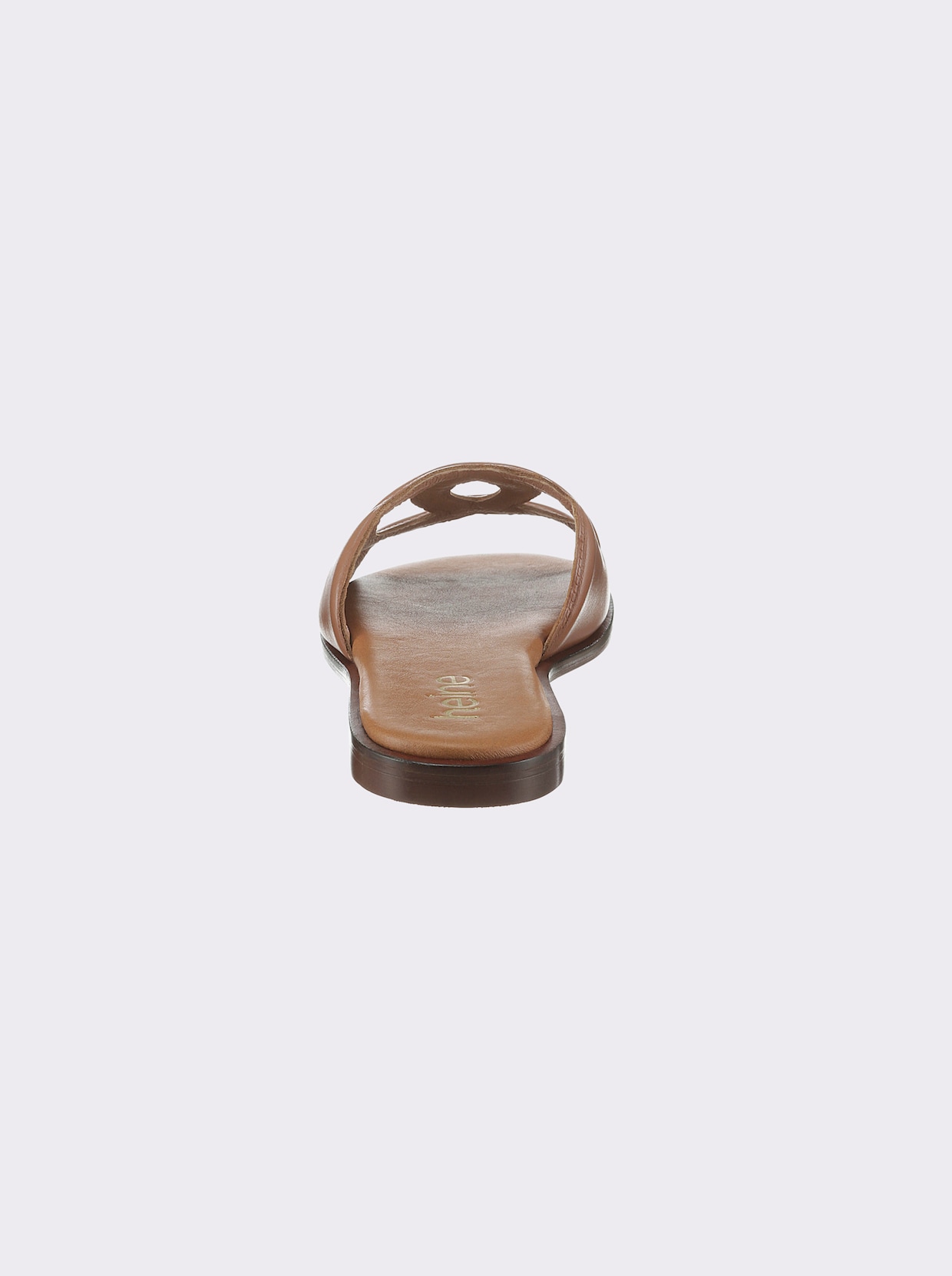 heine slippers - cognac