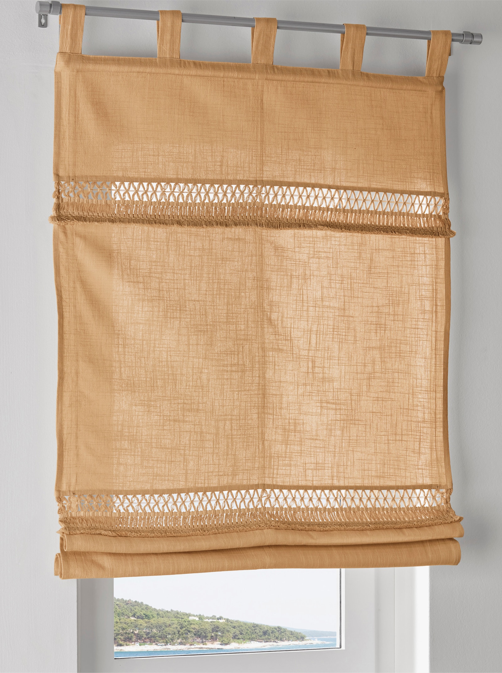 heine home vouwgordijn - kerrie