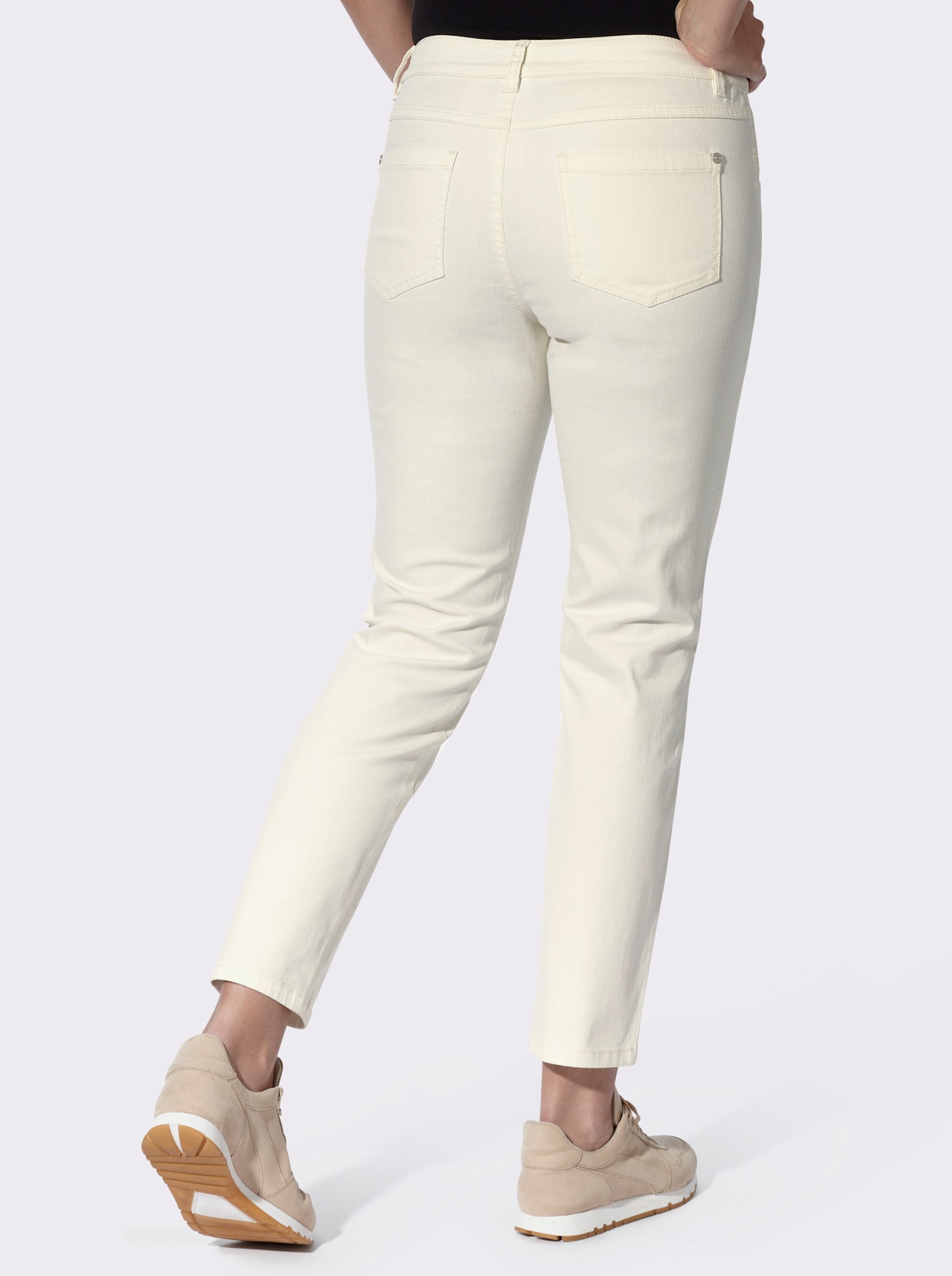 heine Jeans mit Passformsattel - champagner