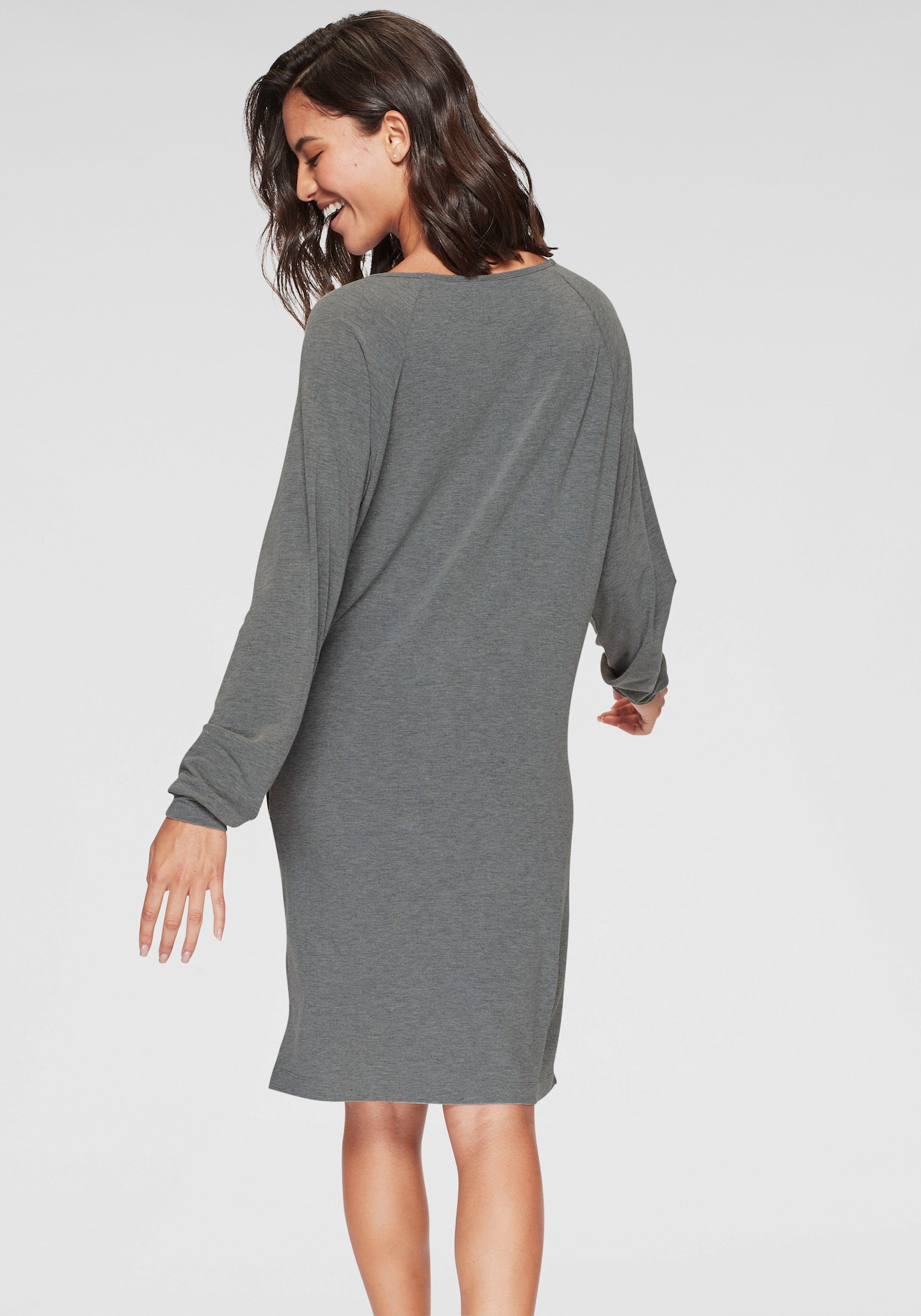 Vivance Dreams Chemise de nuit - chiné-gris foncé