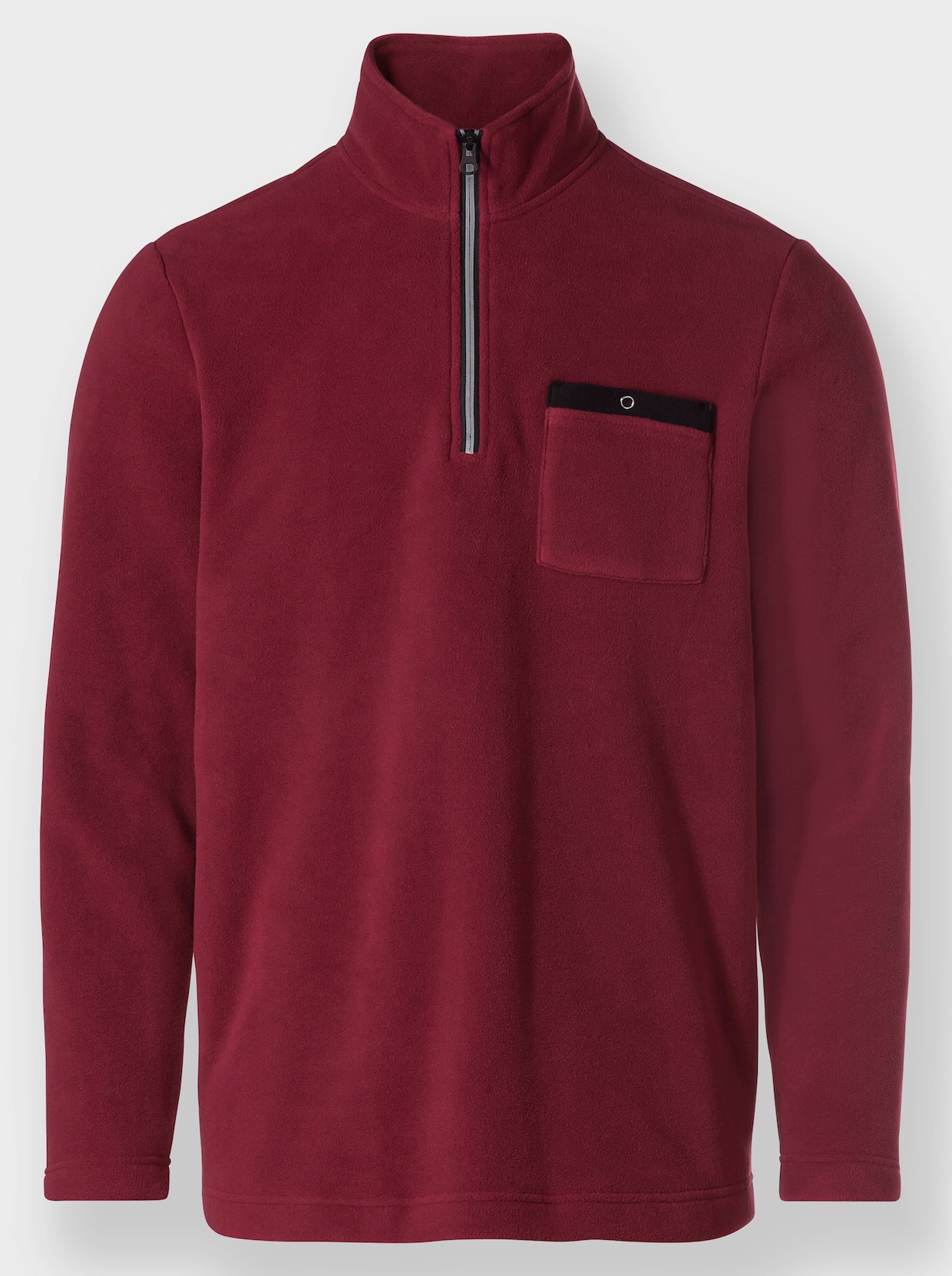 Catamaran Fleece-Shirt - dunkelrot