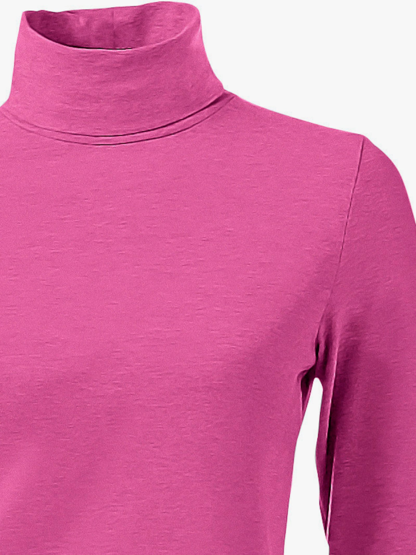 heine Rollkragenshirt in figurbetonter Form - pink