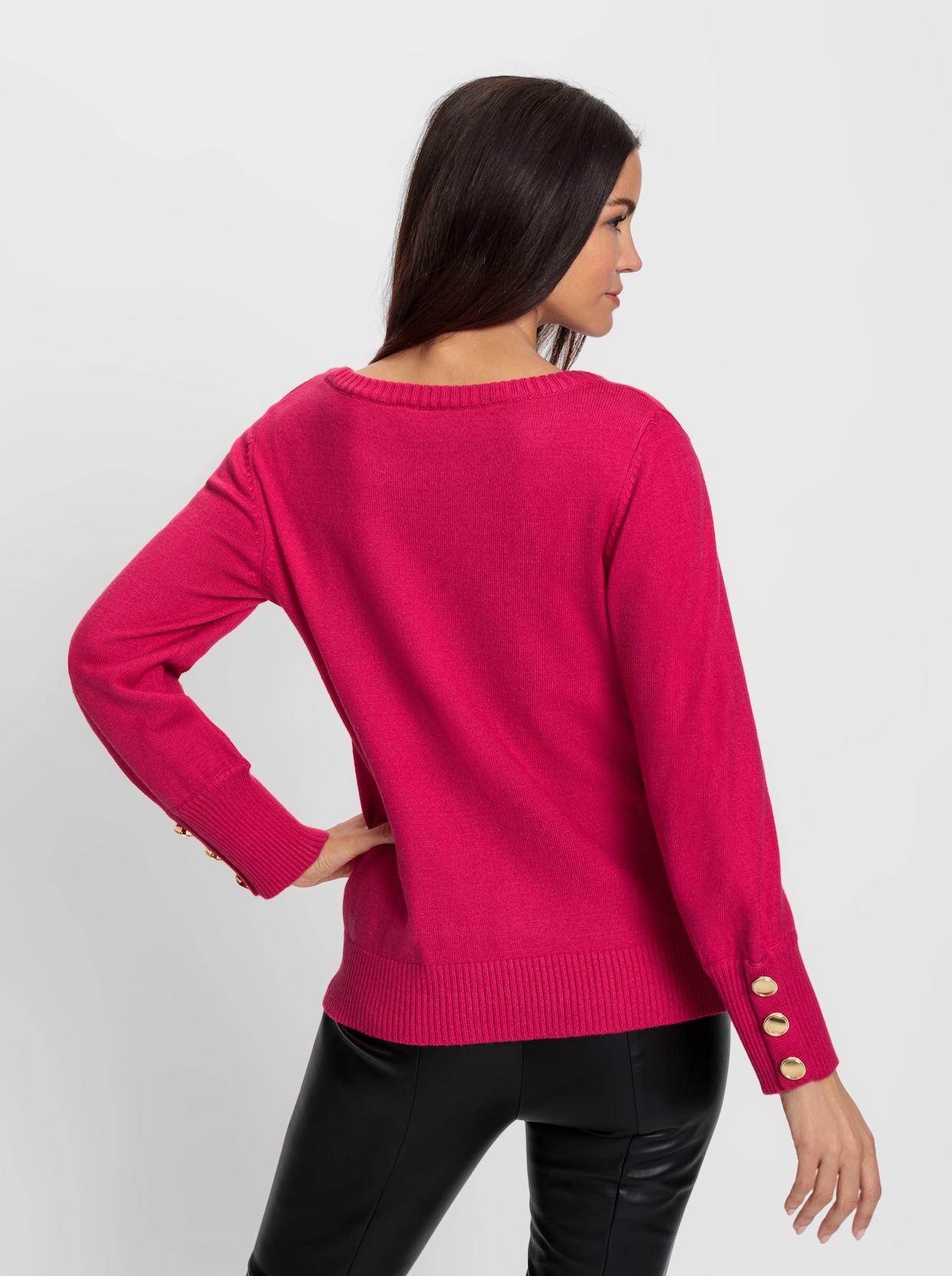 heine Feinstrickpullover - pink