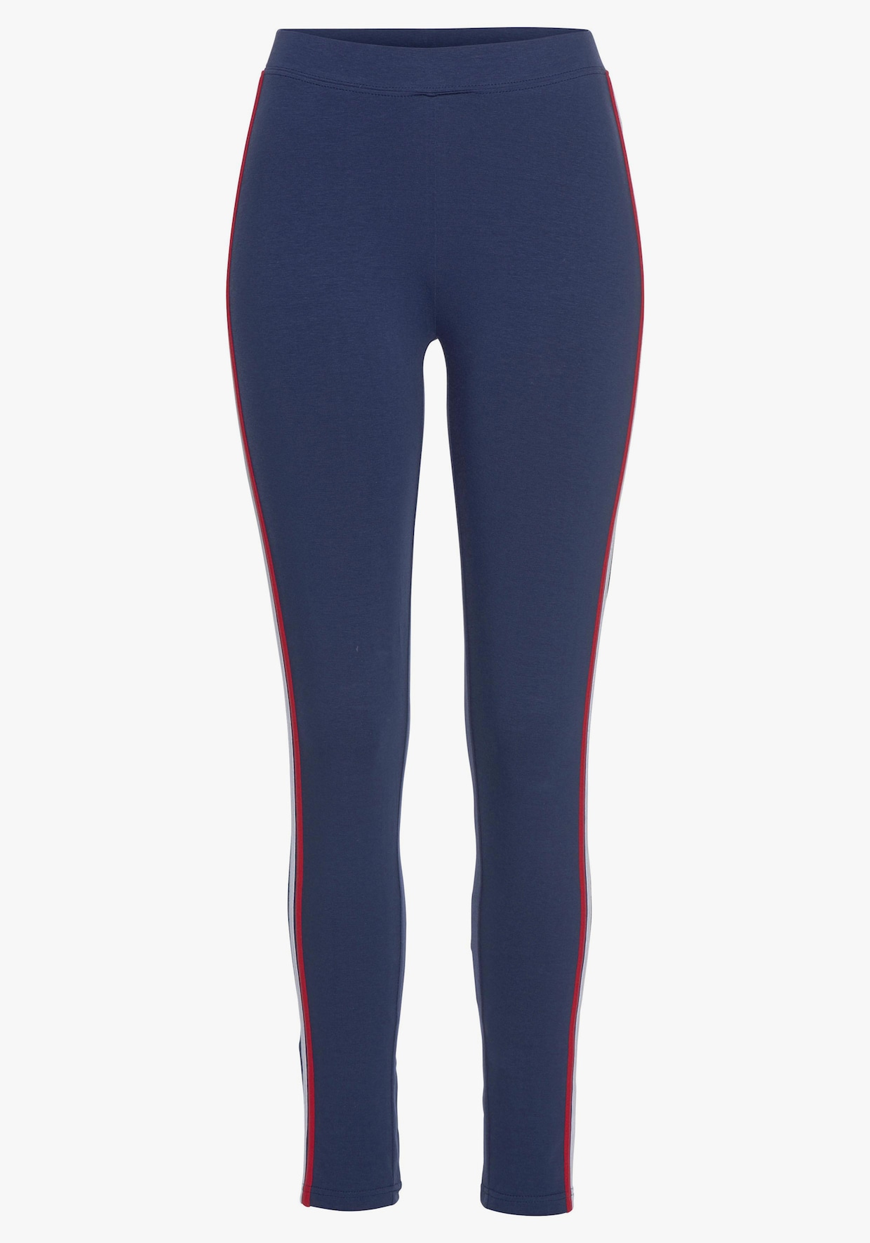 H.I.S Legging - marine-rouge