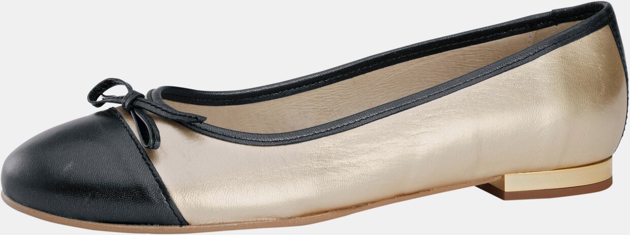 heine Ballerina - goldfarben-schwarz