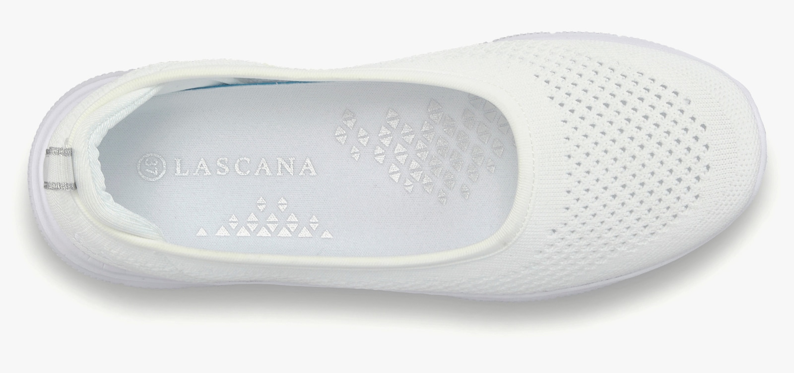 LASCANA Sneaker Ballerinas - offwhite