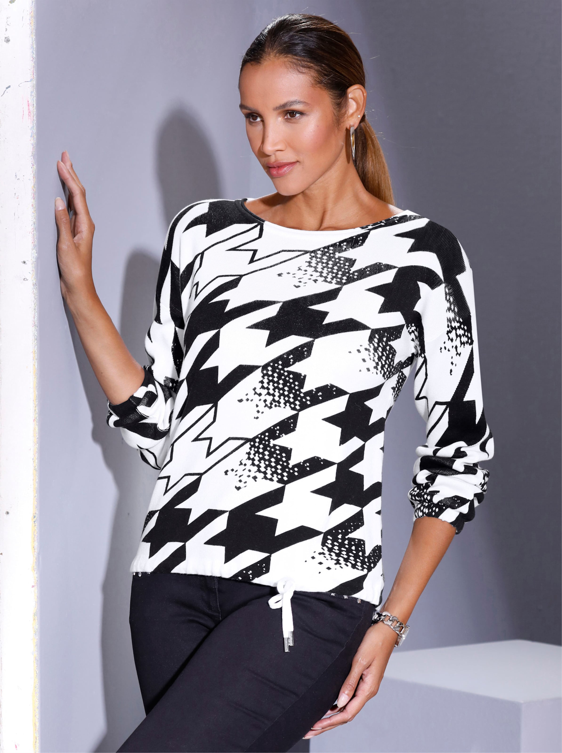 Pullover met print