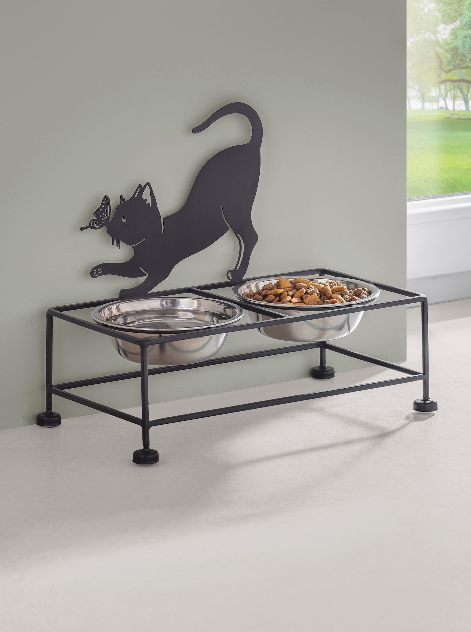 heine home Futternapf - schwarz