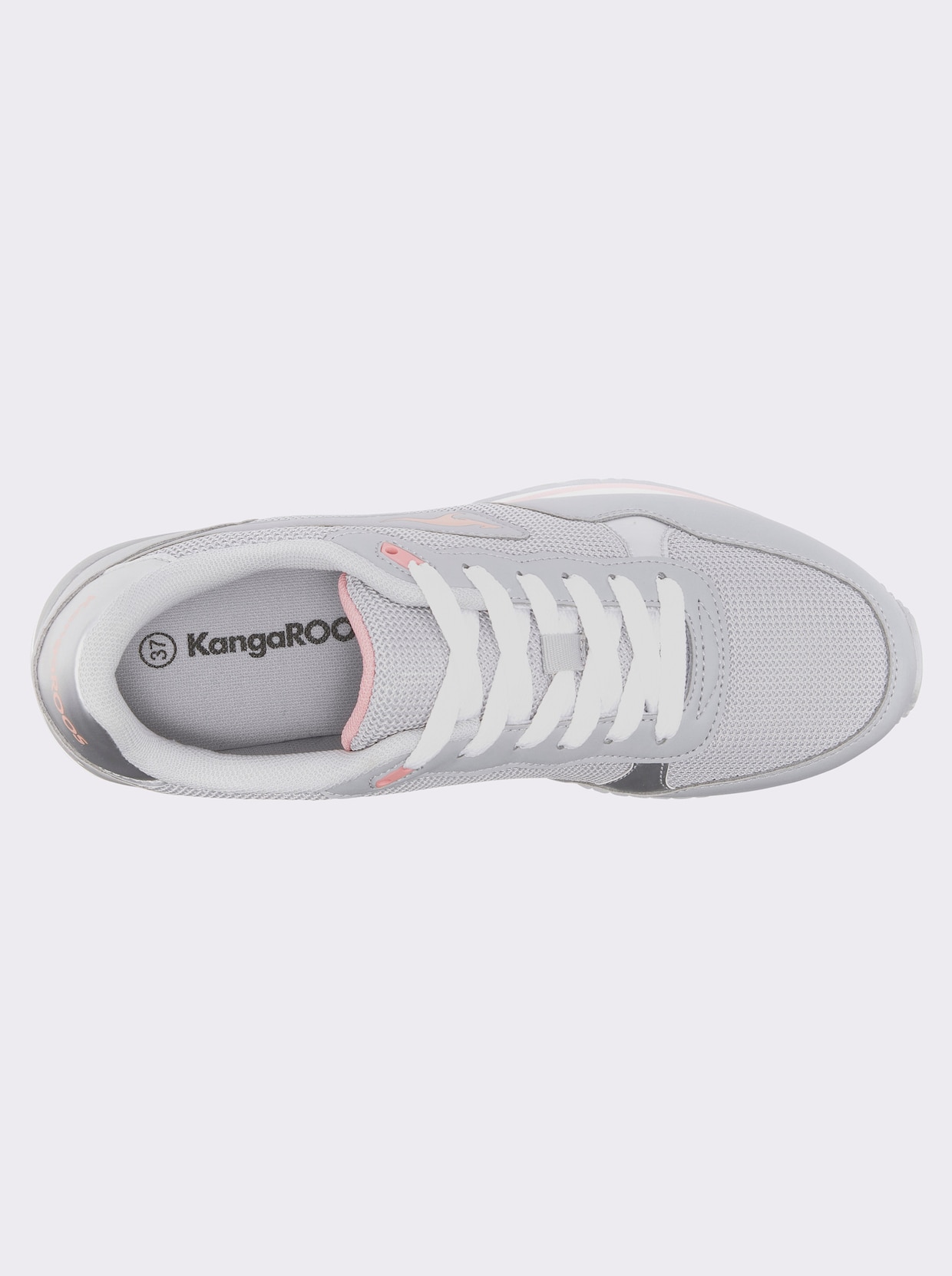 KangaROOS Sneaker - grau-rosé