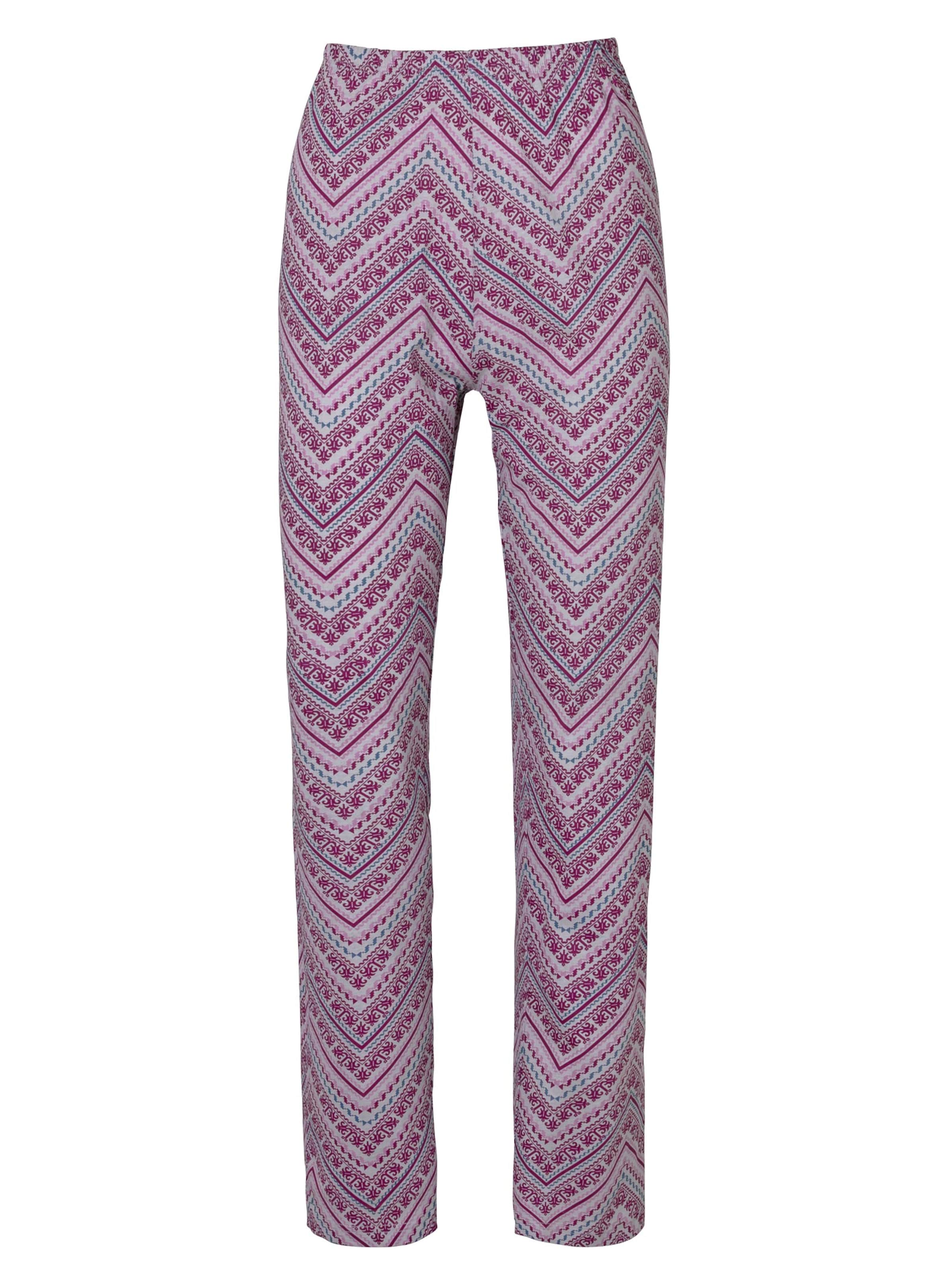 Schlafanzug-Hose - rot-bedruckt