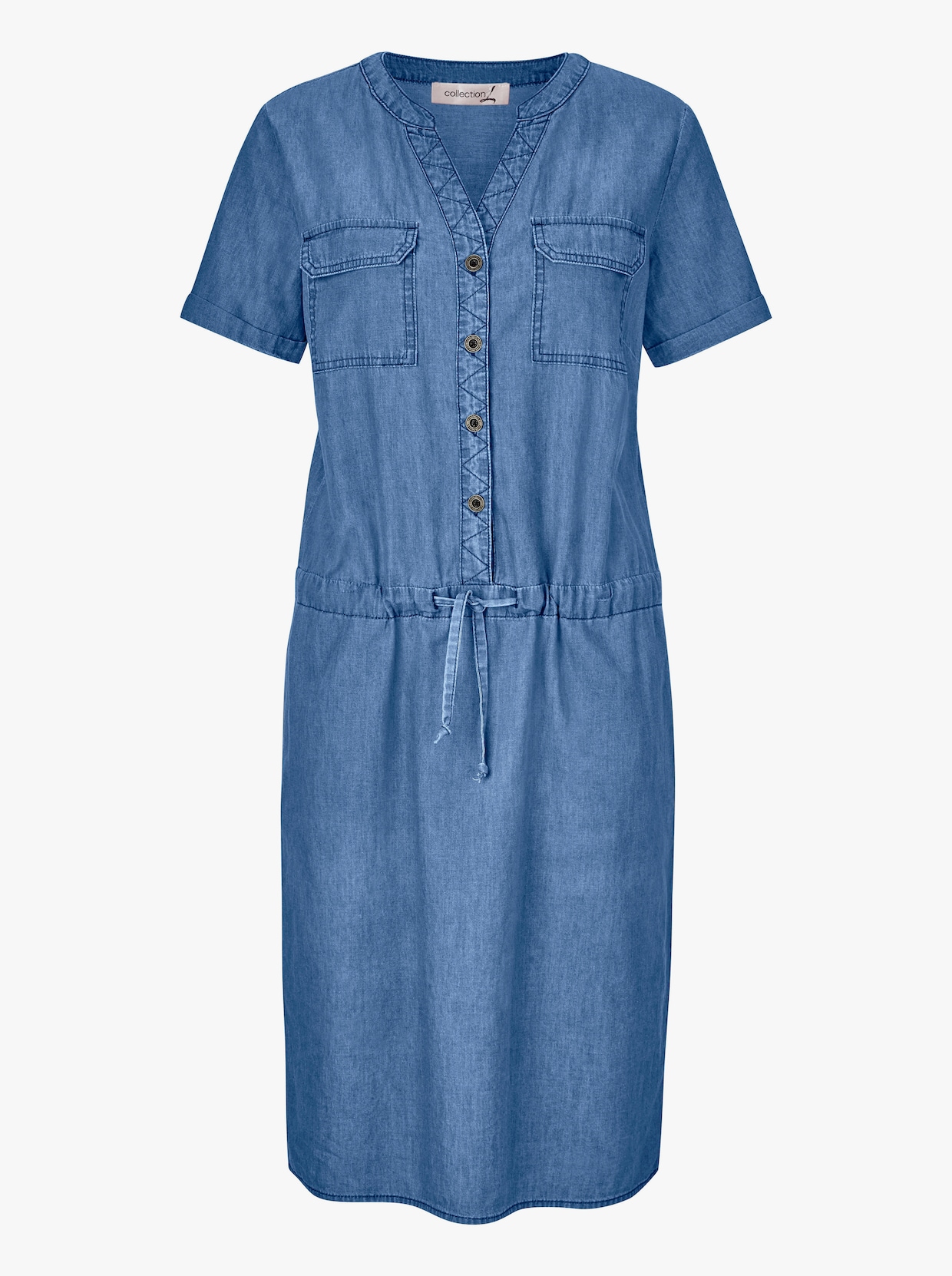 Blousejurk - blue-bleached