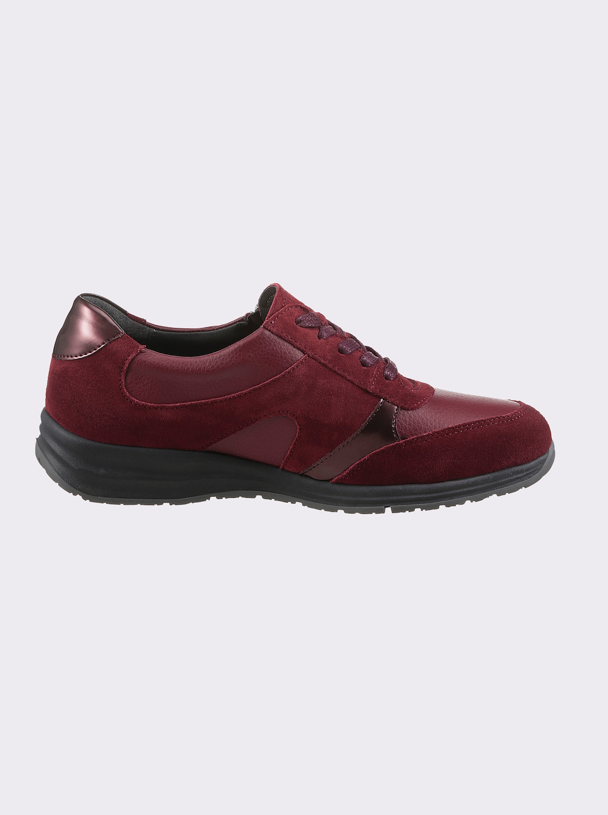 airsoft modern+ Sneaker - donkerrood