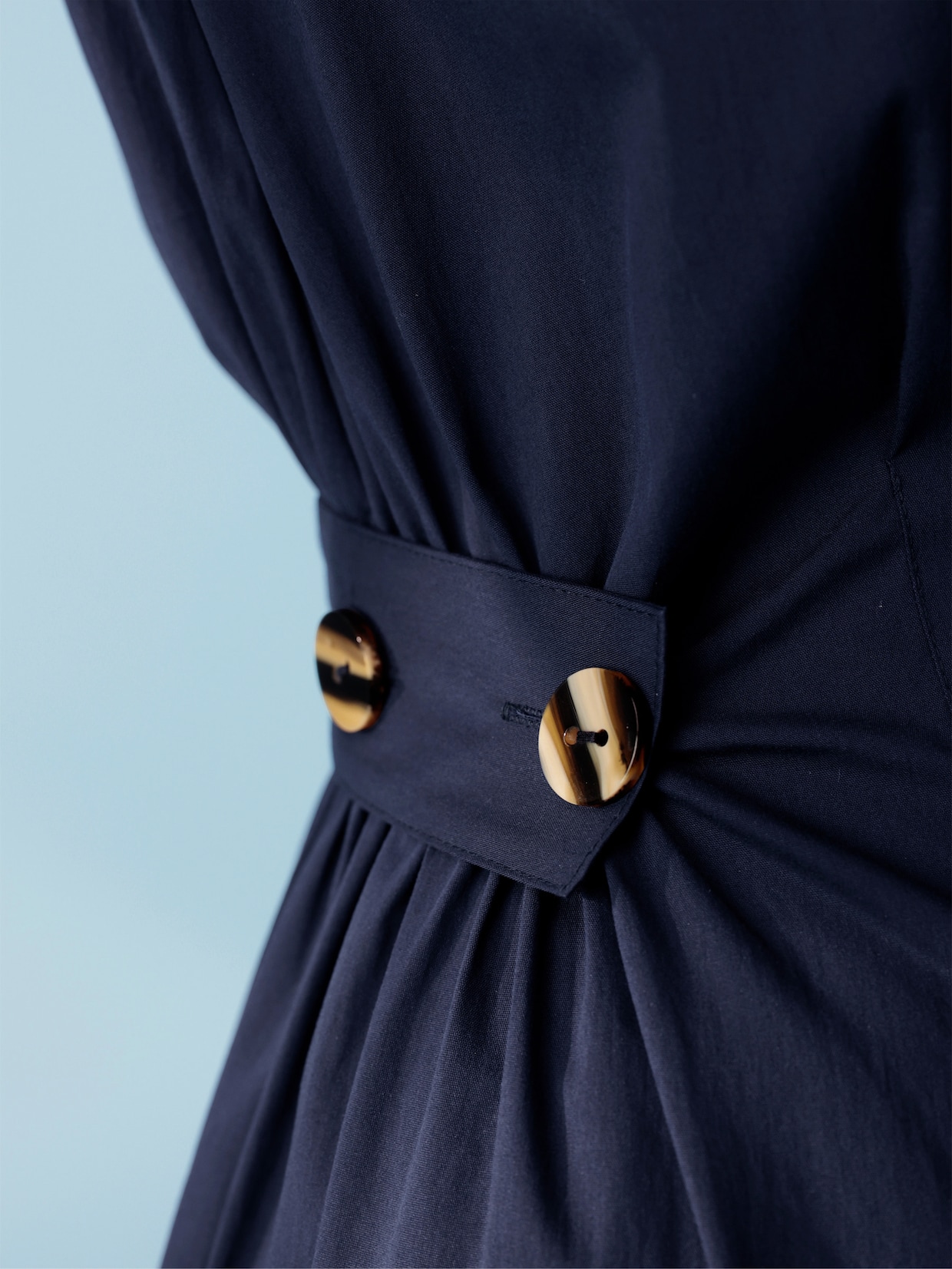 heine Webkleid - marine