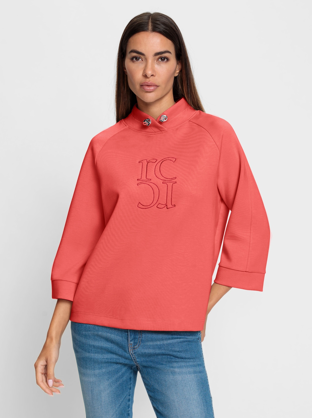 heine Sweatshirt - koralle