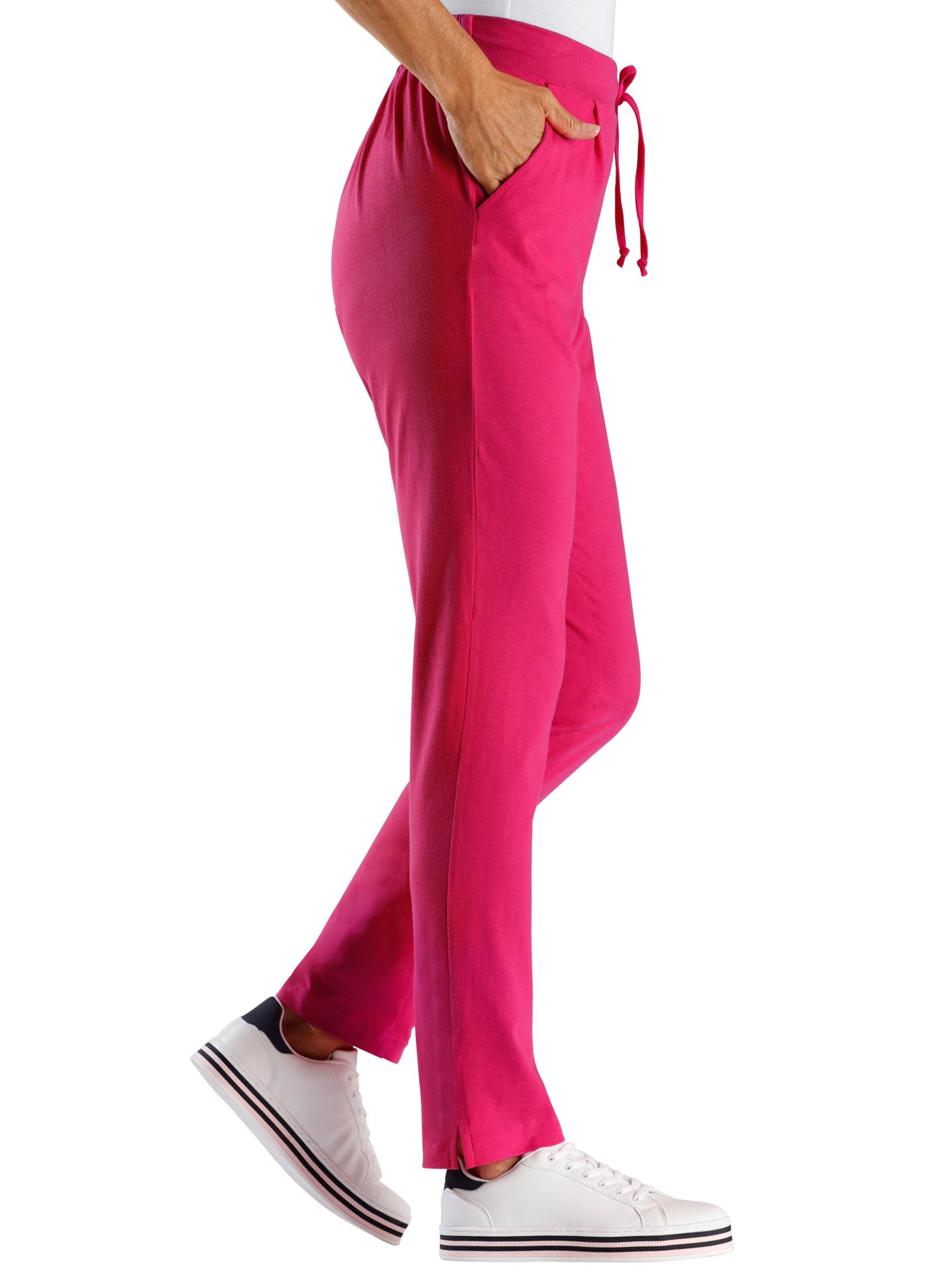 Jersey-Hose - korallenrot