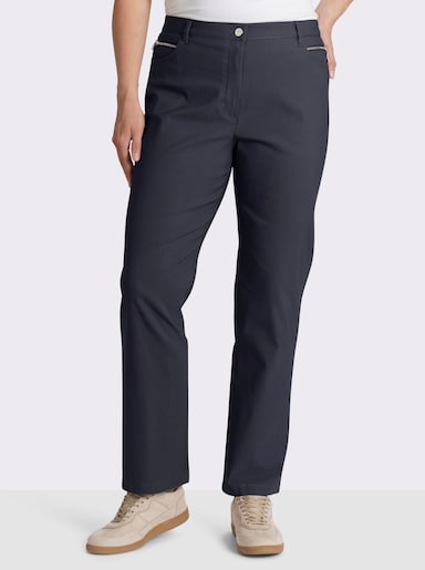 Stehmann Comfort line Thermohose in elastischer Bengalin-Qualität - marine