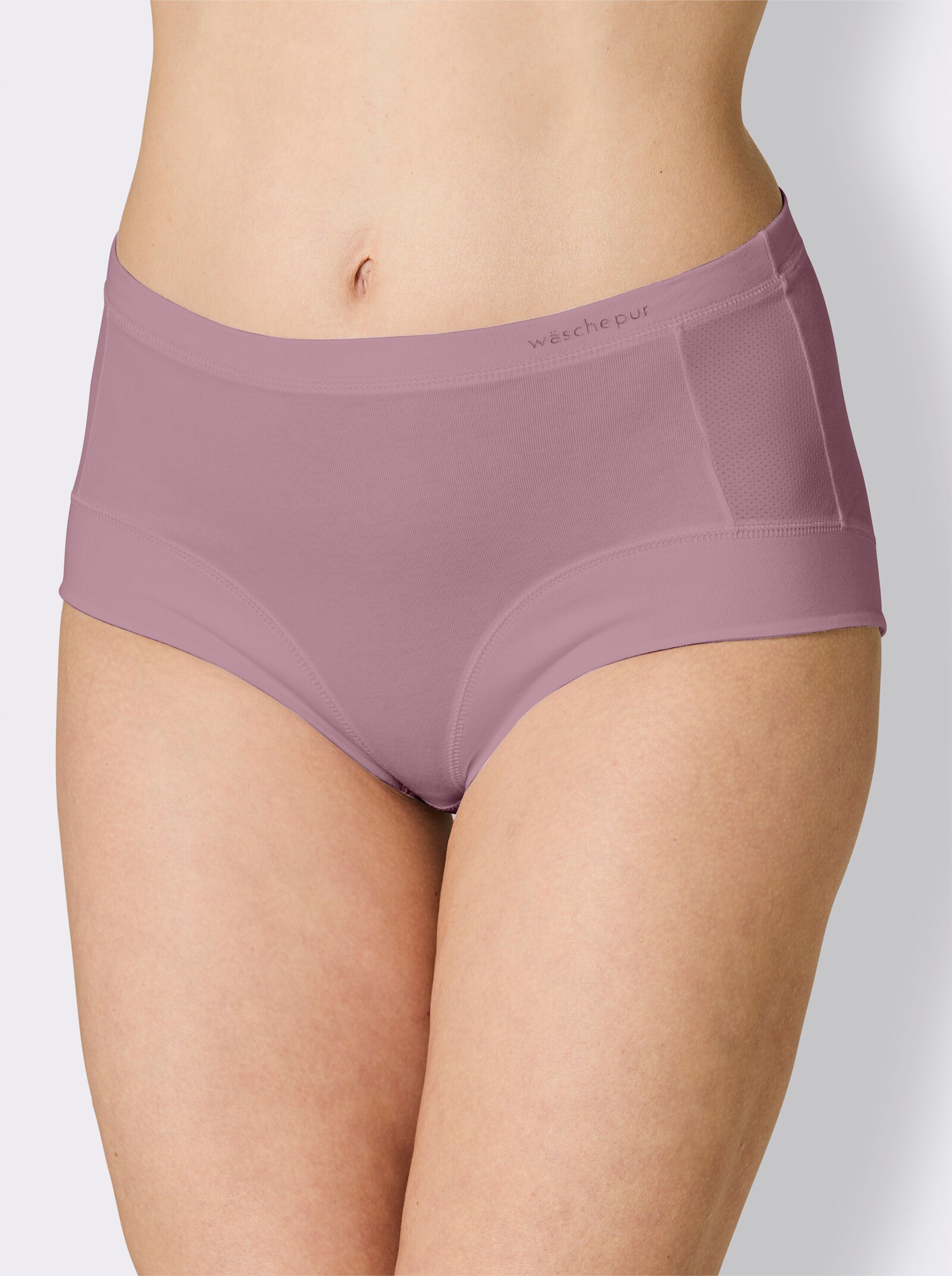 wäschepur Taillenslip im 2er-Pack - mauve