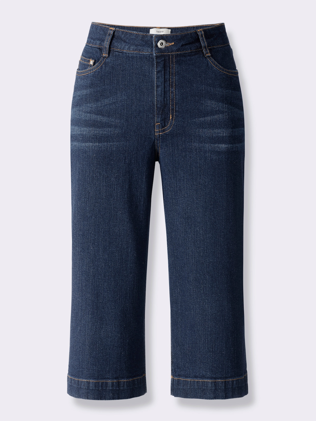 heine Jeansbermudas - dark blue
