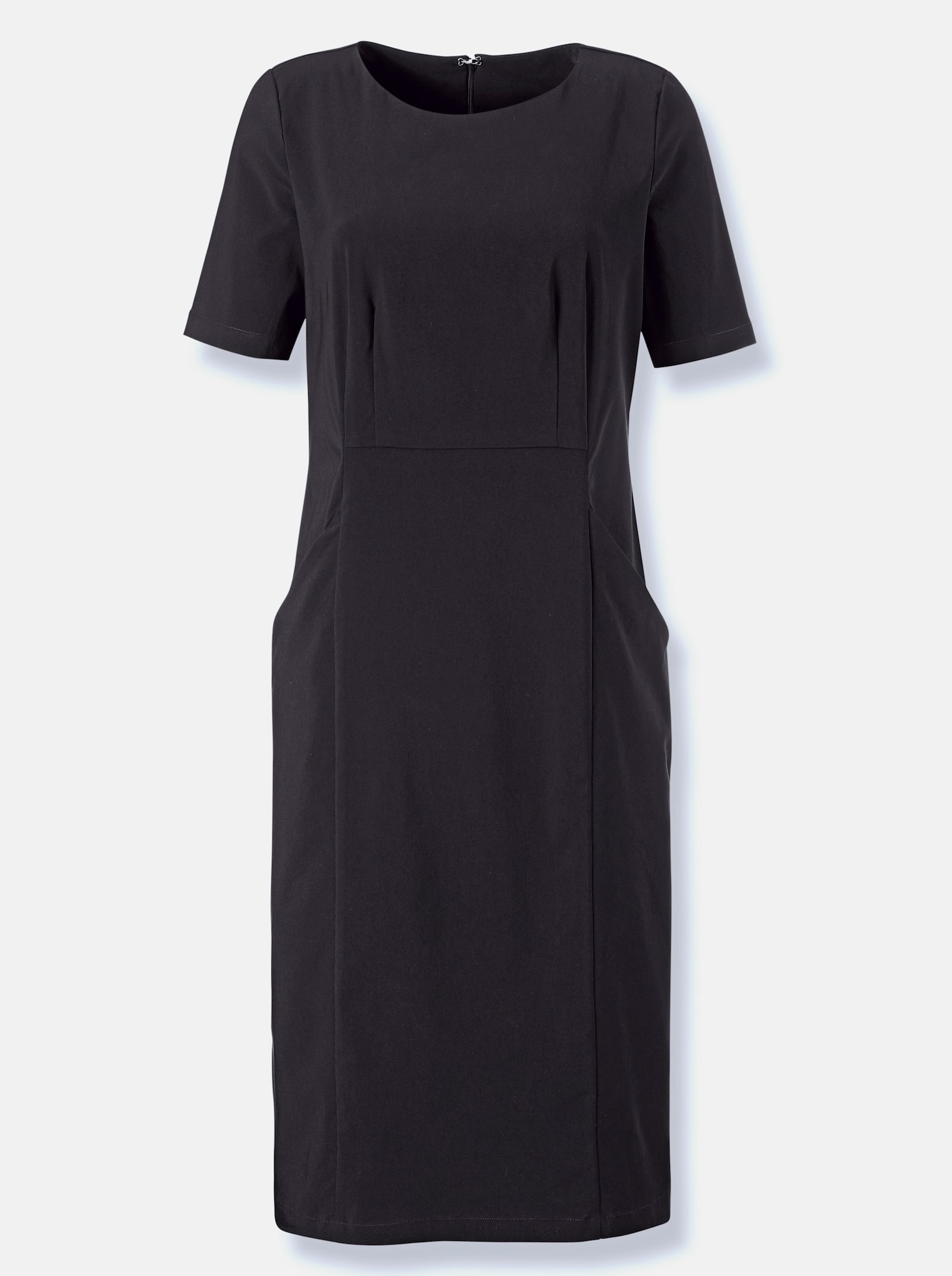 Etuikleid in Bengalin-Qualität - schwarz