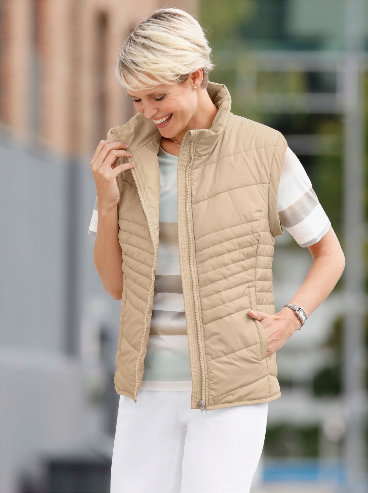 2-in-1-jack - beige