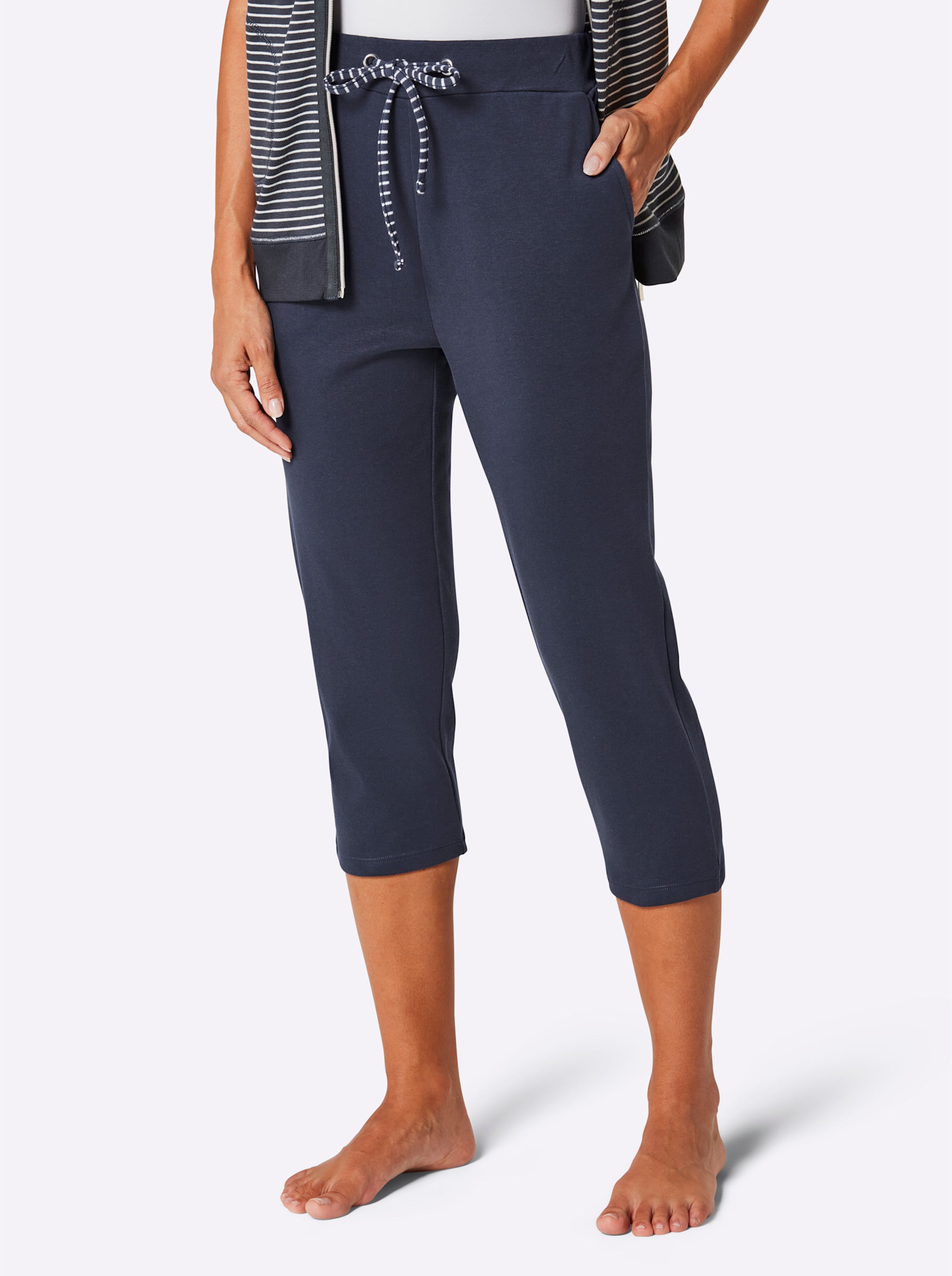 Witt Weiden Damen 3 4 Hose marine  - Onlineshop Witt Weiden
